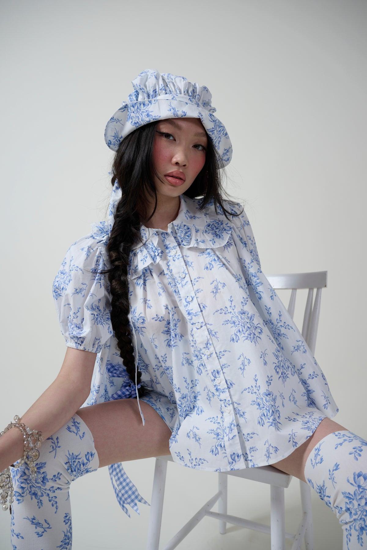 The Bed & Breakfast Cream Puff Blouse Product Image