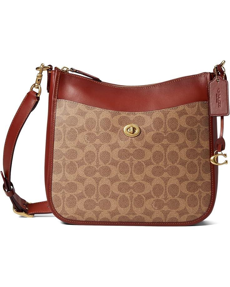 Coated Canvas Signature Cary Shoulder Bag Product Image