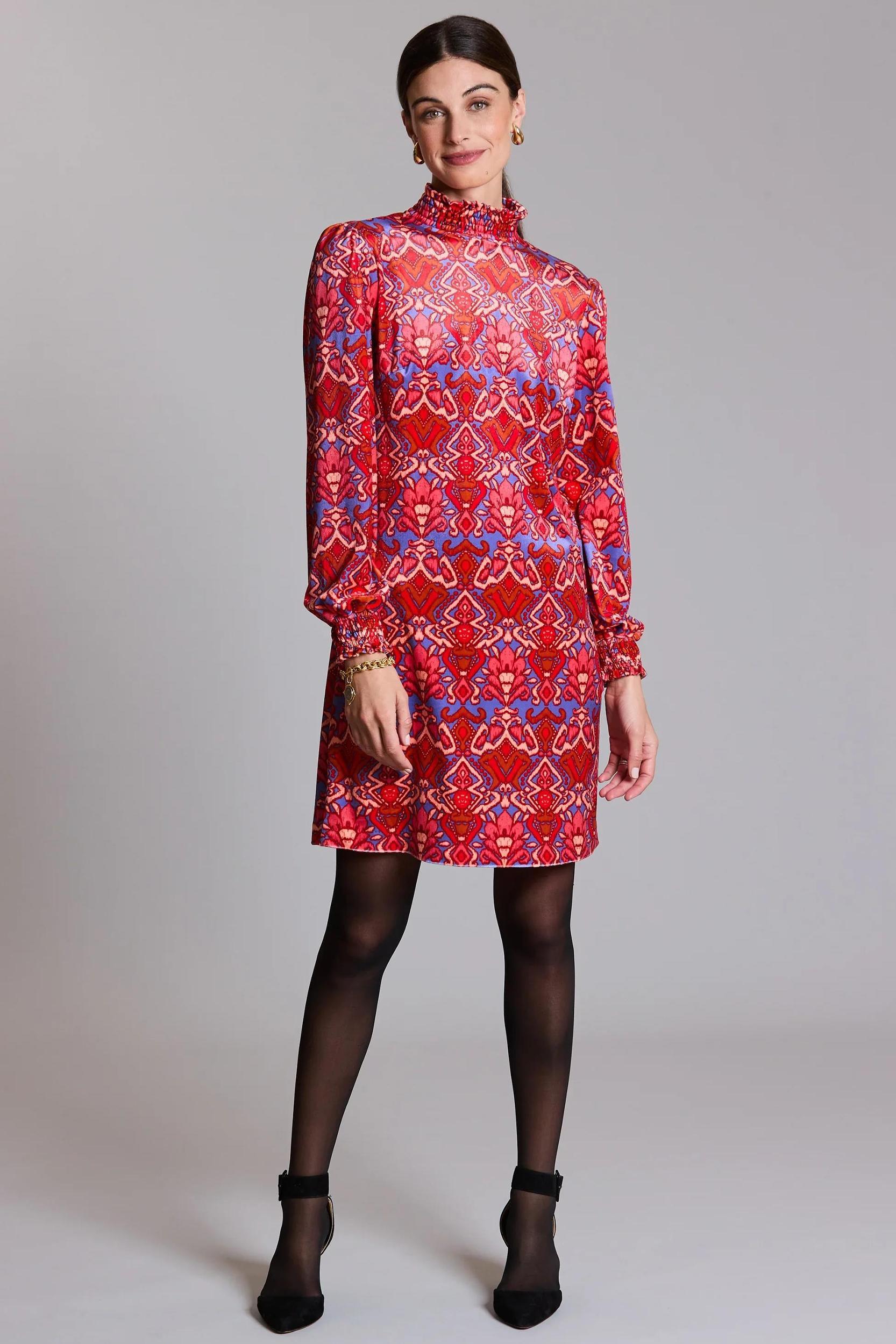 Marni Velvet Tribal Dress Product Image