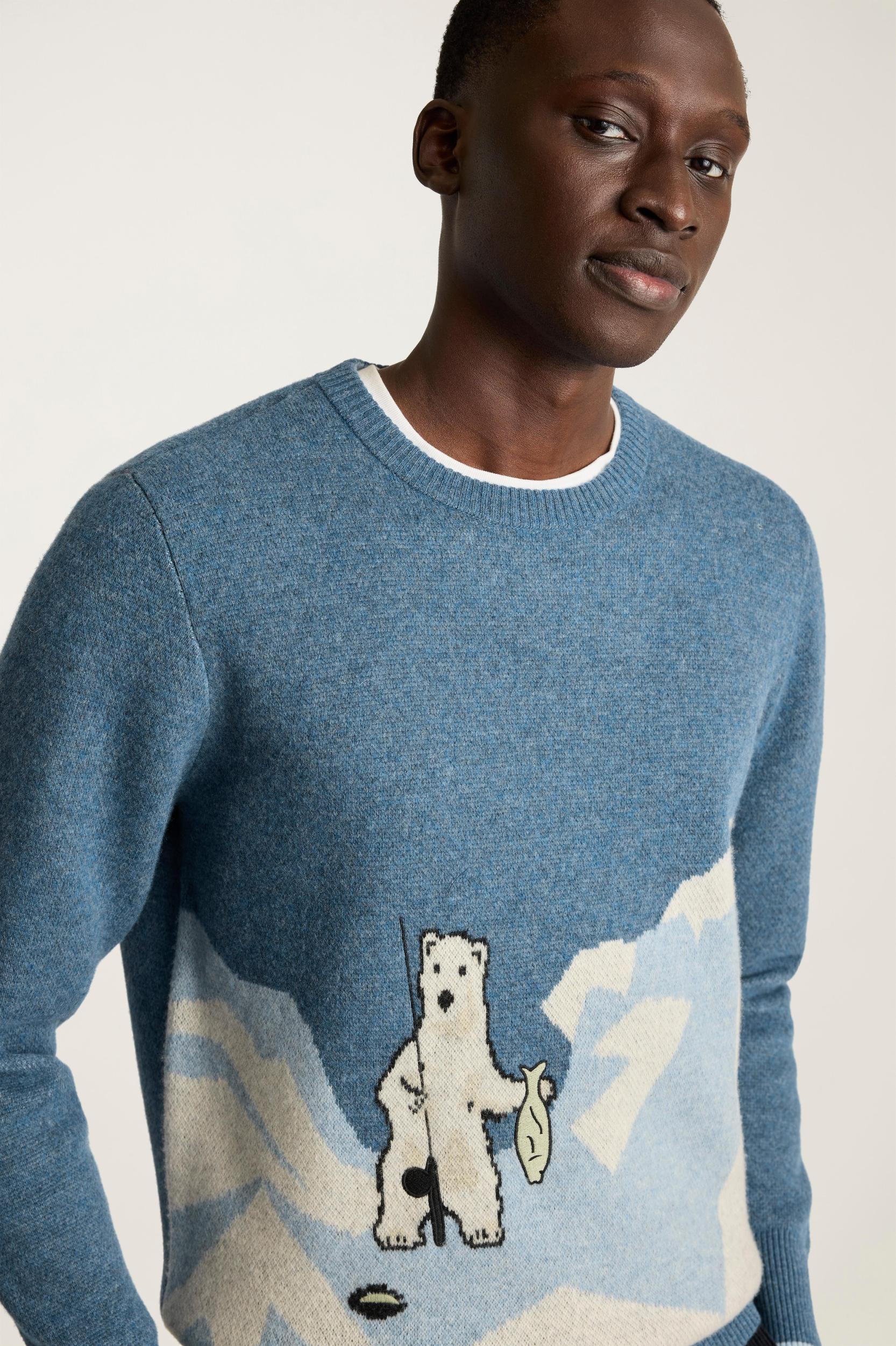 Gone Fishing Sweater Product Image