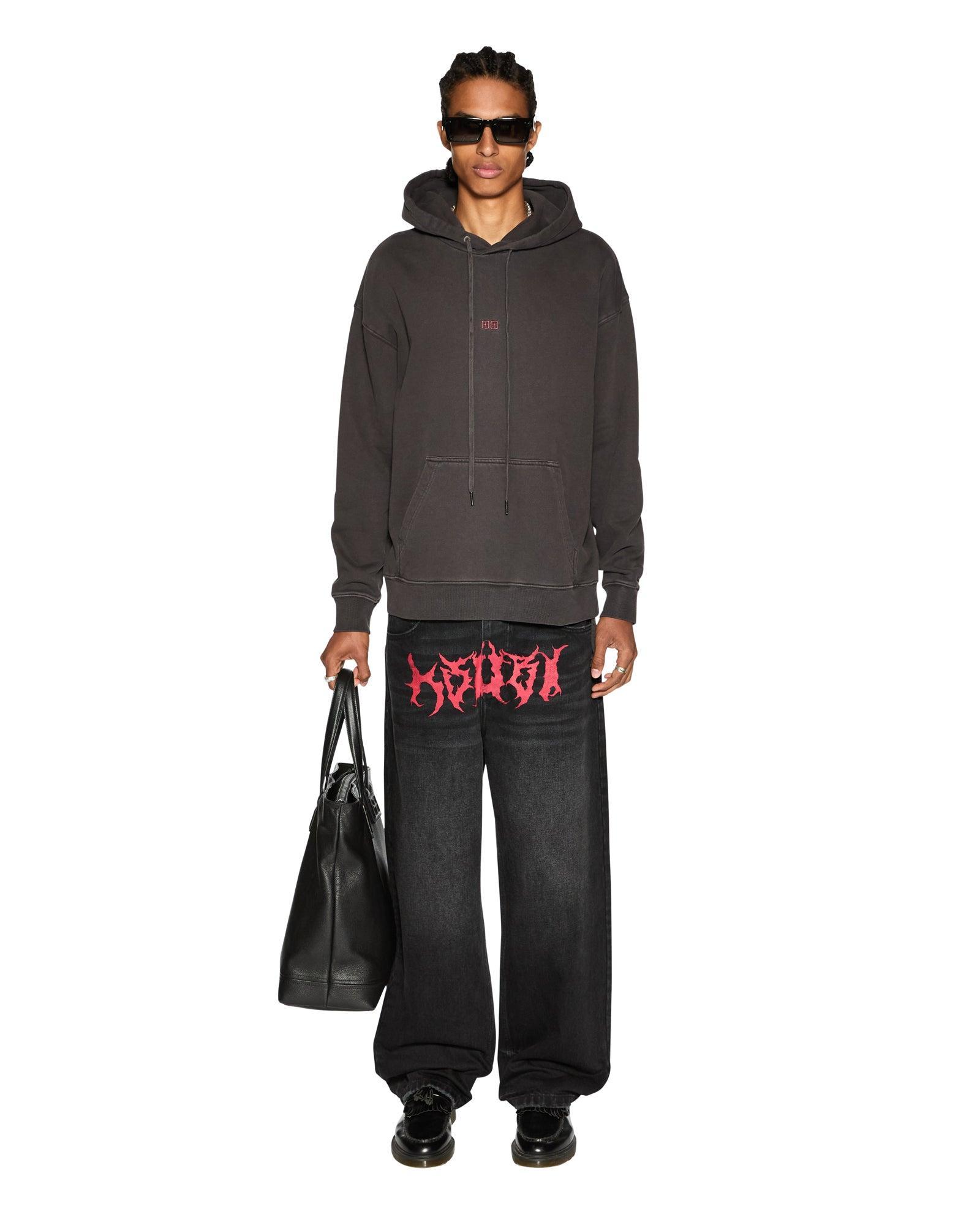 HIT LIST BIGGIE HOODIE FADED BLACK Male Product Image