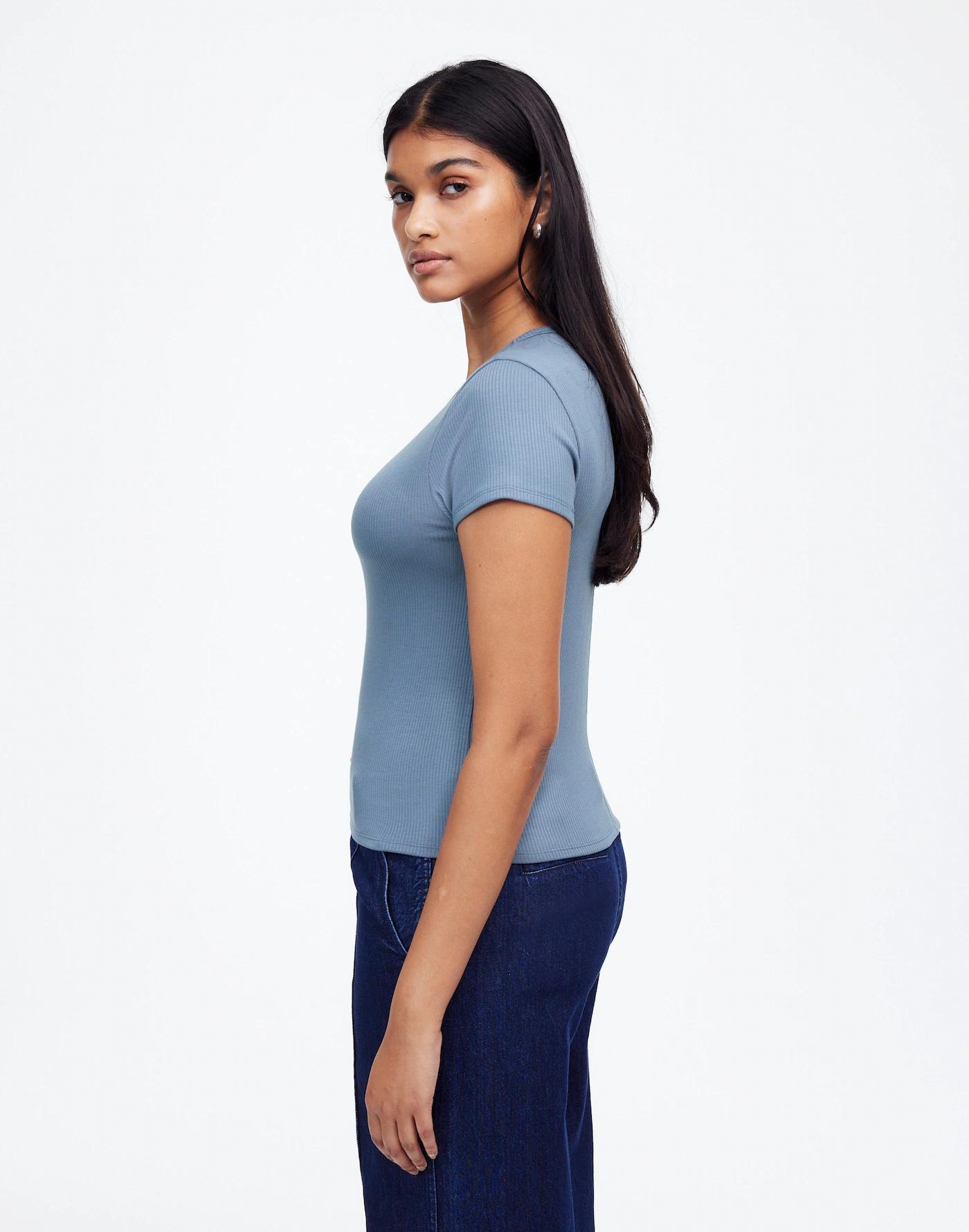 Drapey Rib Tee Product Image