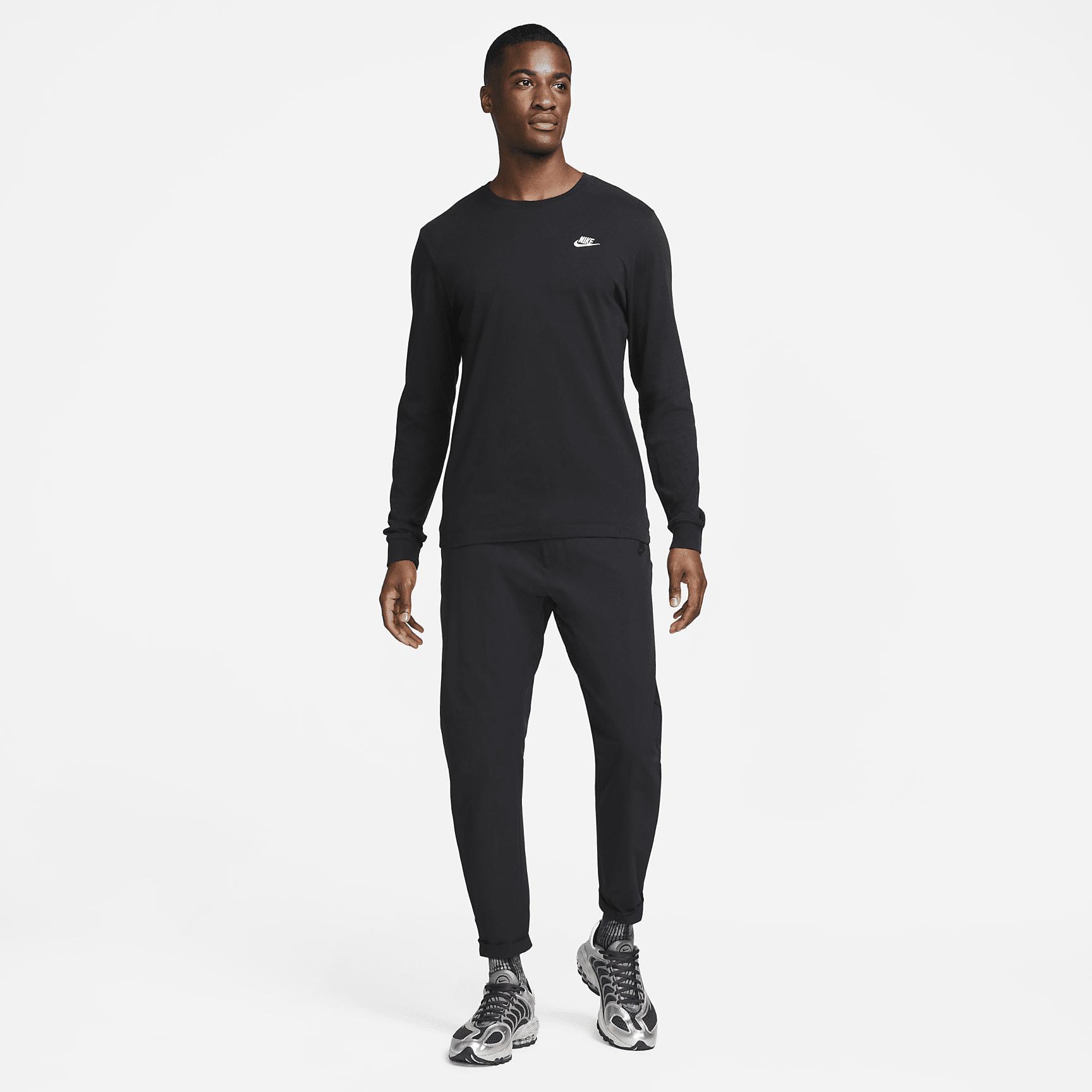 Men's Nike Sportswear Club Long-Sleeve T-Shirt Product Image