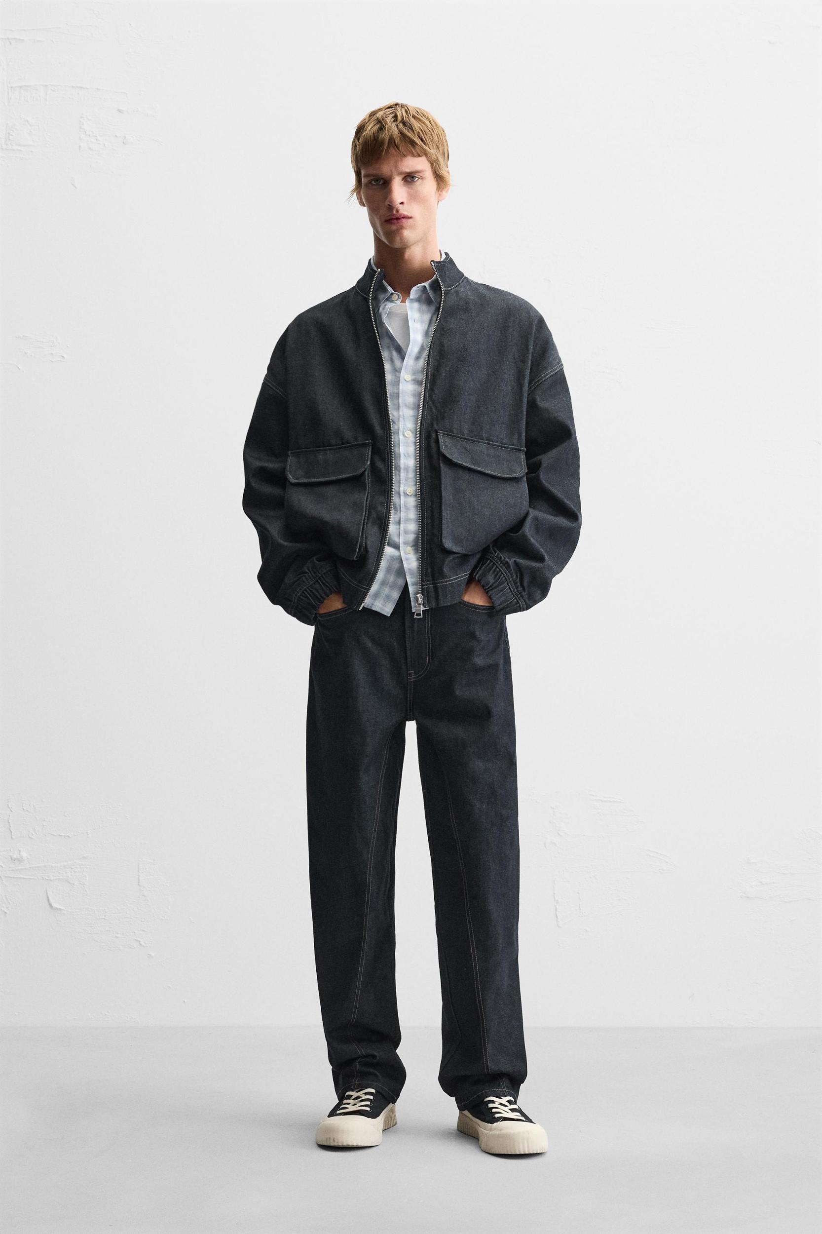 POCKET DENIM JACKET Product Image