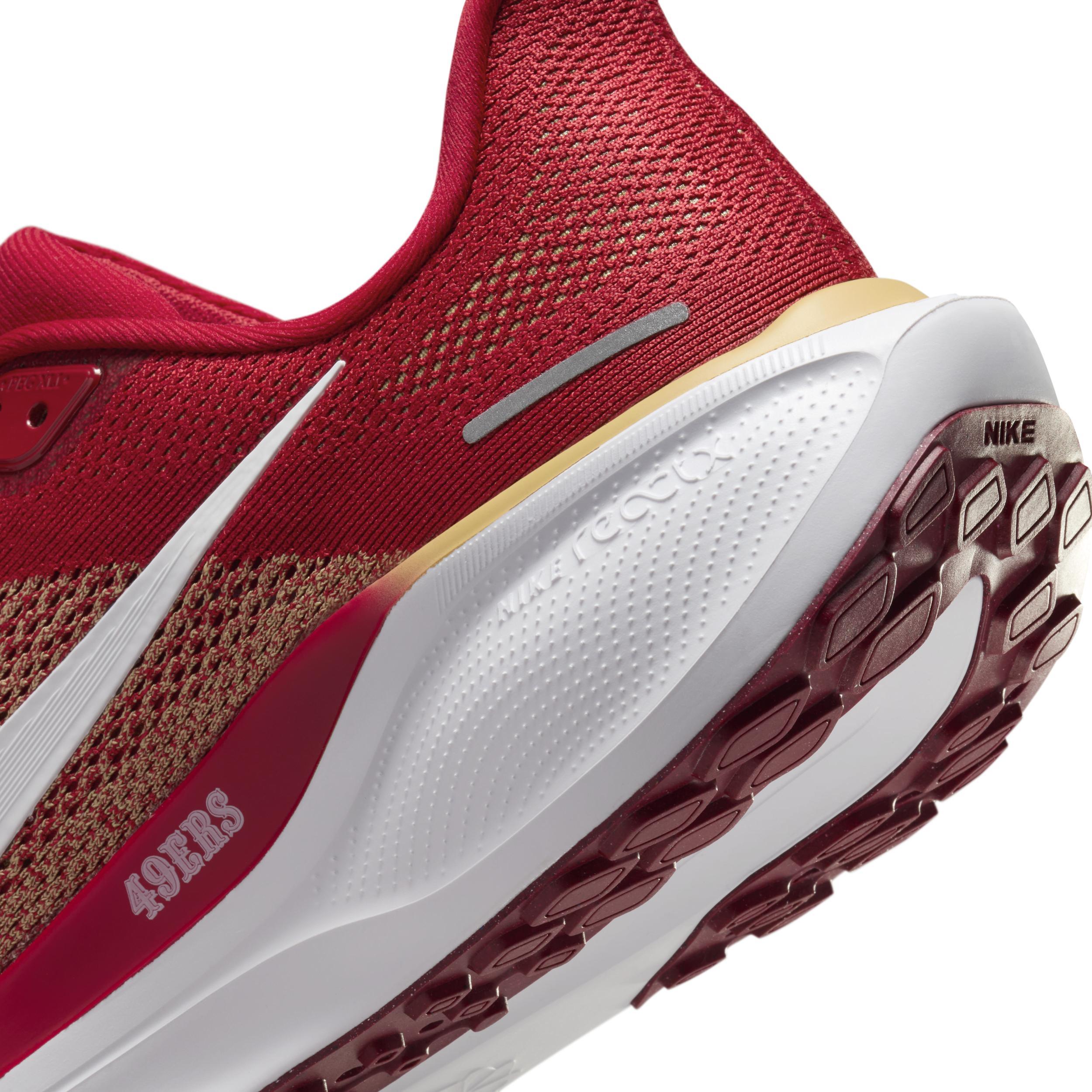 Nike Men's Pegasus 41 NFL San Francisco 4ers Road Running Shoes Product Image