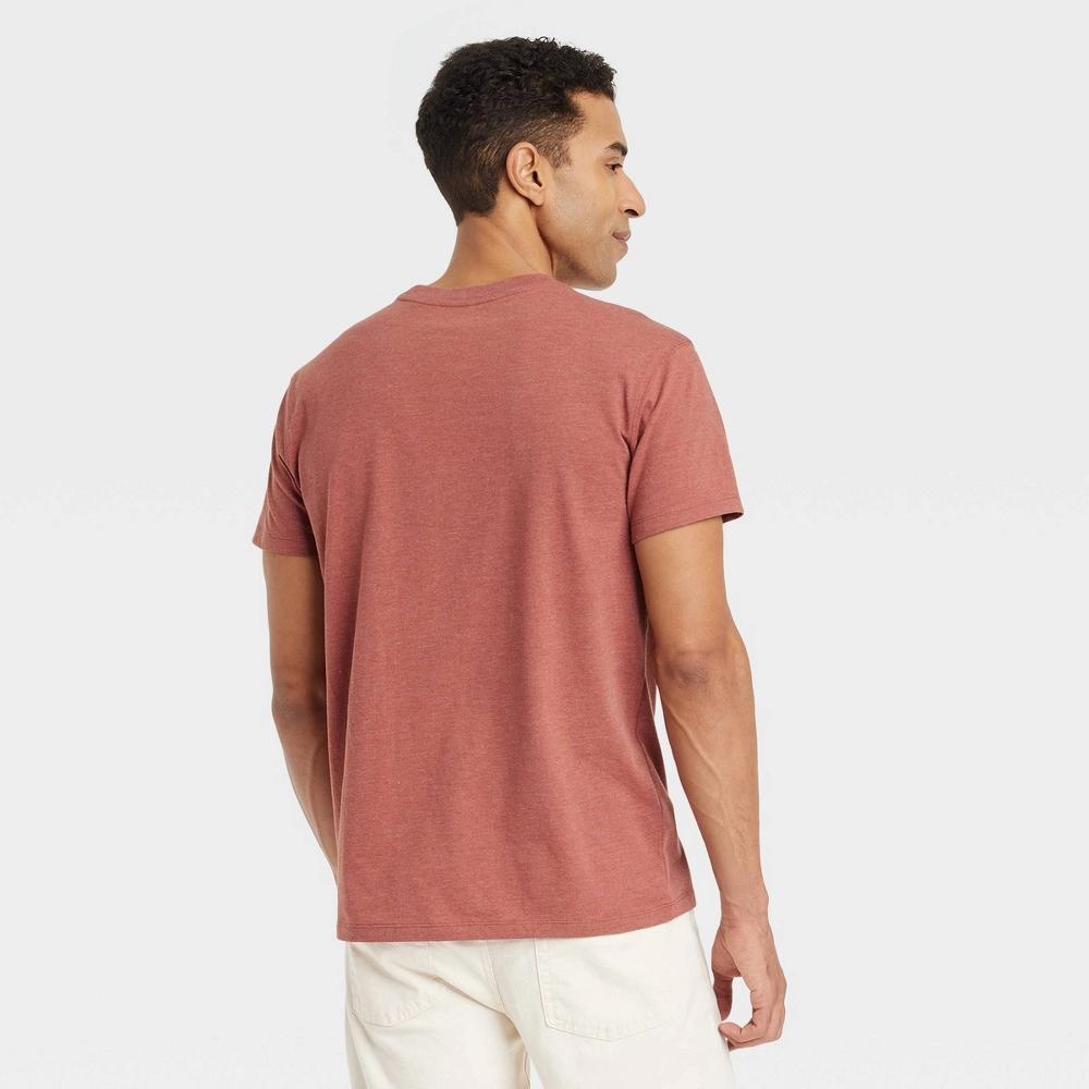 Men's Every Wear Short Sleeve T-Shirt - Goodfellow & Co™ Aubusson S: Lightweight Crew Neck Product Image