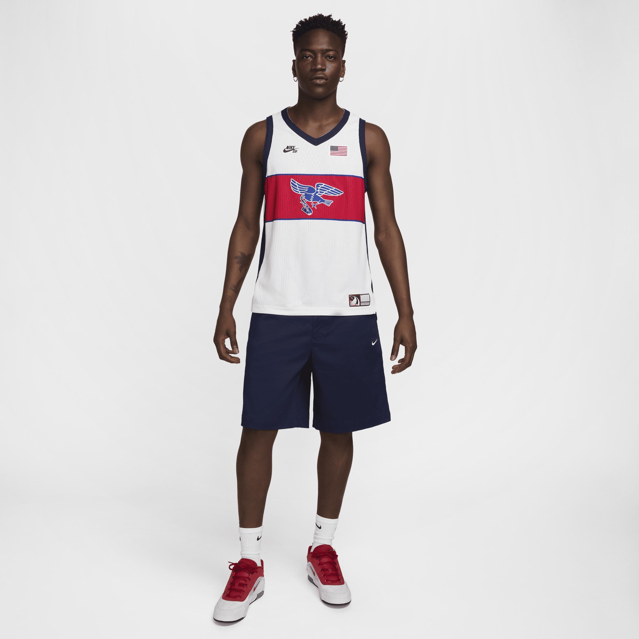 Men's Nike SB USA Dri-FIT ADV Sleeveless Skate Jersey Product Image