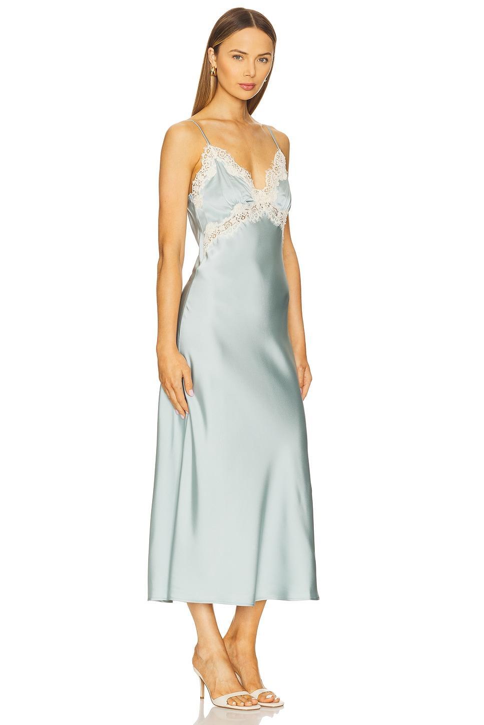 Evy Satin Slip Dress Elodie the Label Product Image