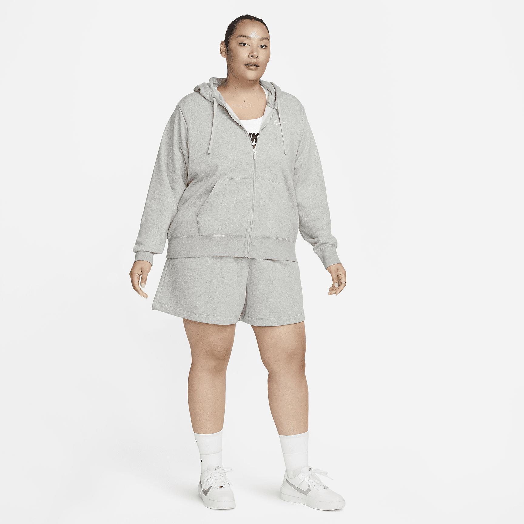 Nike Sportswear Club Fleece Women's Full-Zip Hoodie (Plus Size) Product Image