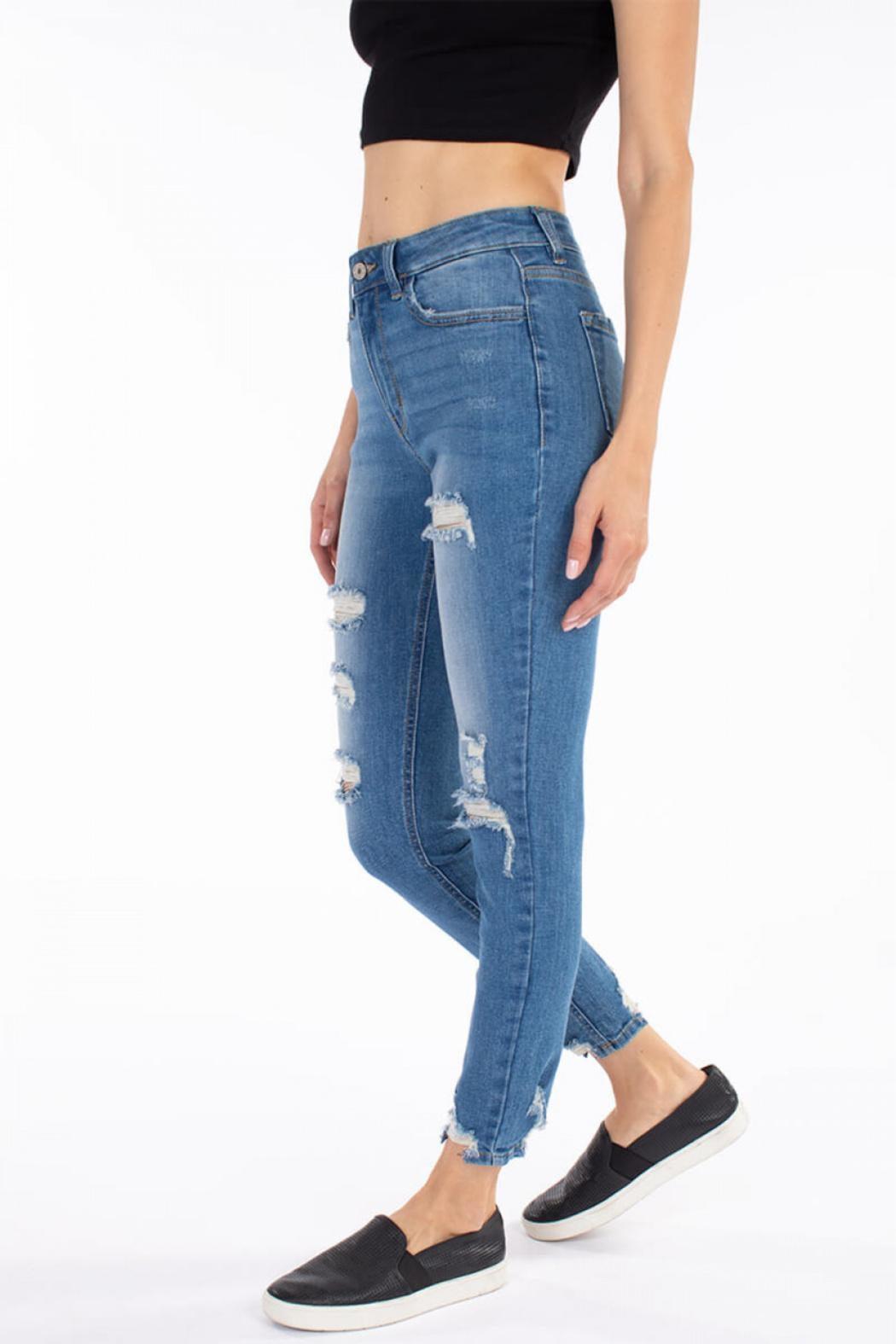 Ankle Distressed Skinny Product Image