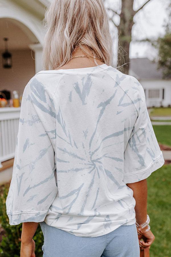 Like A Firework Tie Dye Top Product Image