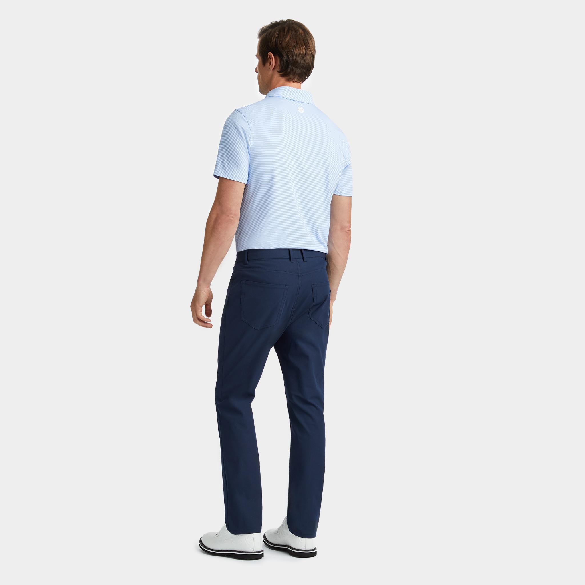 FEEDER STRIPE TECH JERSEY BUTTON DOWN COLLAR POLO Product Image