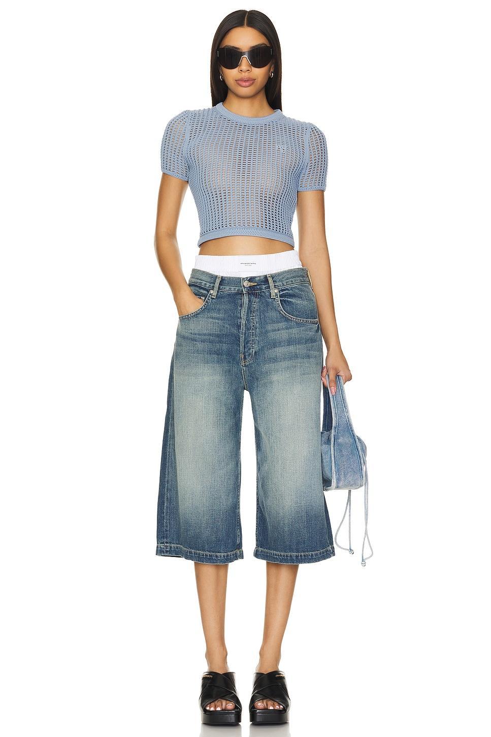 Cropped Tee Alexander Wang Product Image