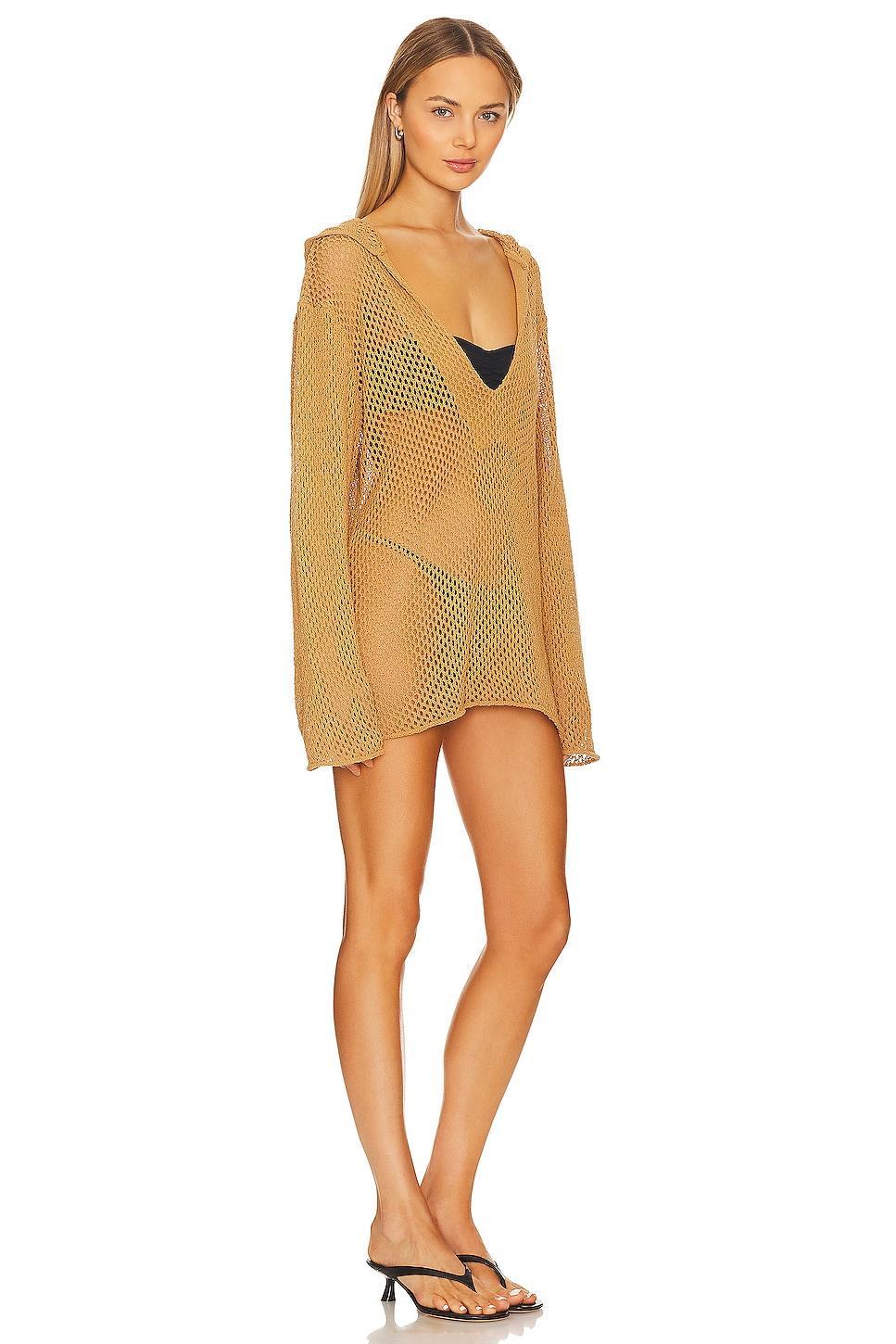Crochet Hooded Caftan WeWoreWhat Product Image
