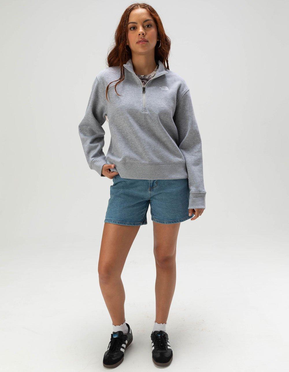 THE NORTH FACE Evolution Womens Quarter Zip Sweatshirt Product Image
