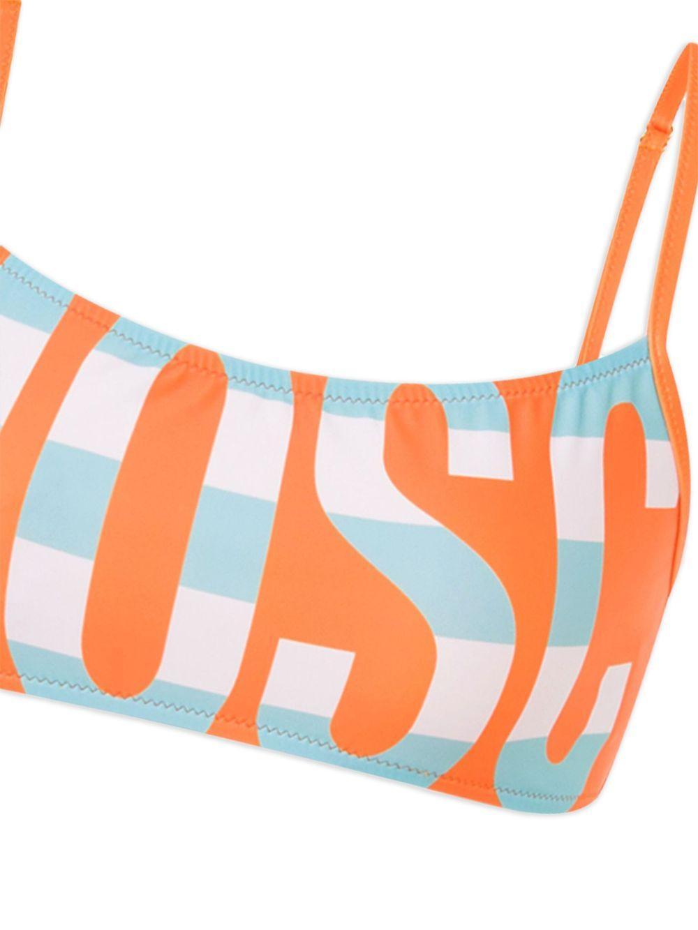 logo-print bikini top Product Image