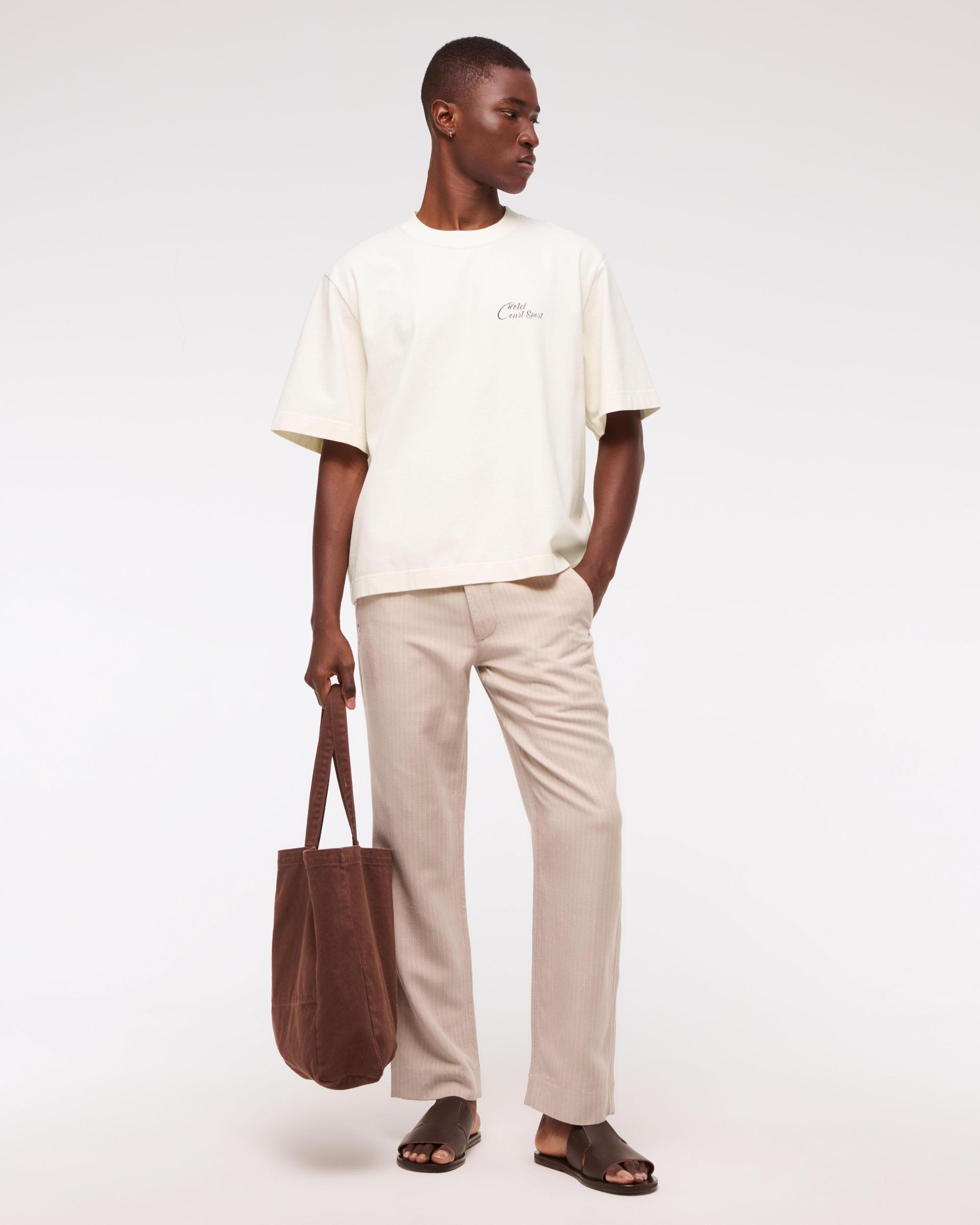 Premium Heavyweight Cropped Graphic Tee Product Image