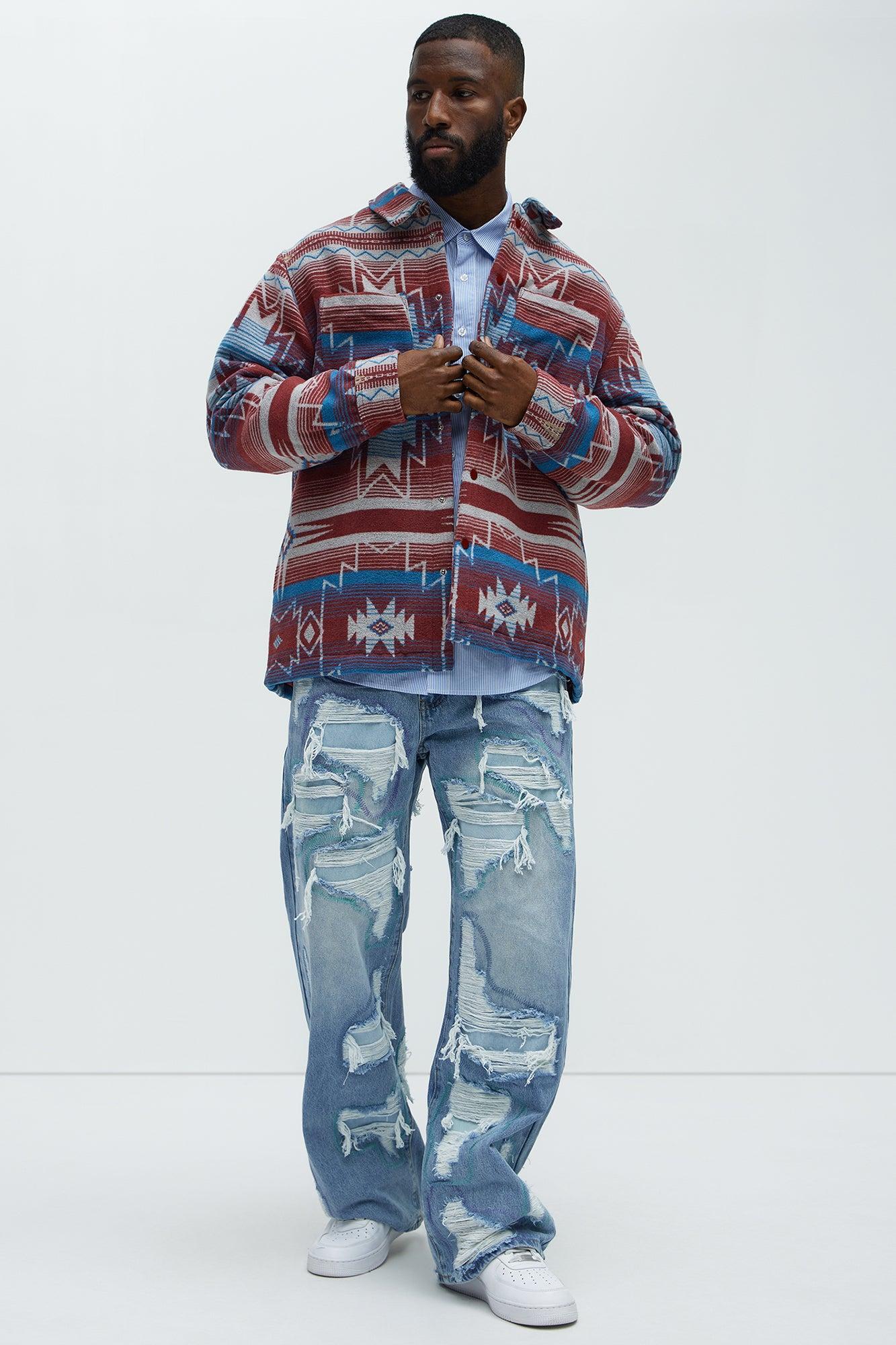 Navajo Shacket - Multi Color Product Image