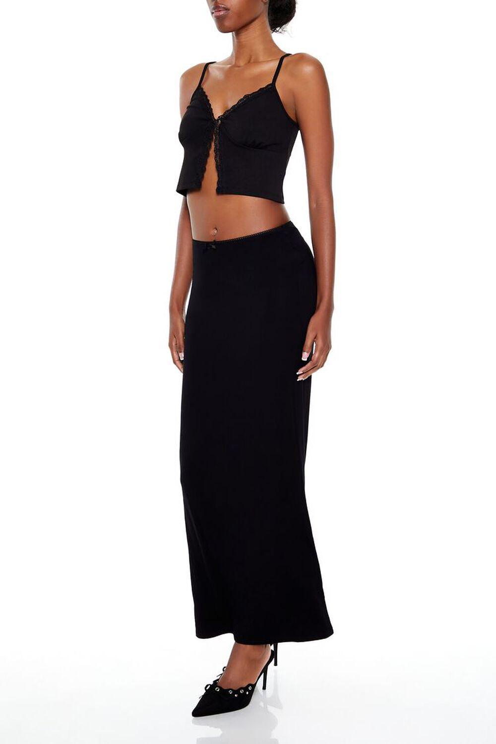 Bow Bodycon Maxi Skirt | Forever 21 Product Image