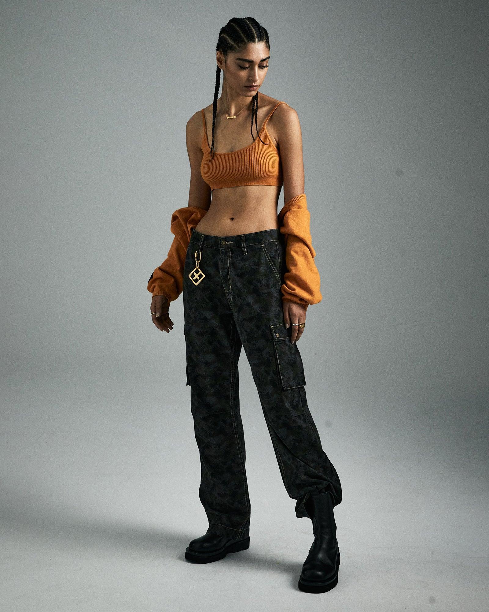 KNIT BRALETTE SATSUMA Female Product Image