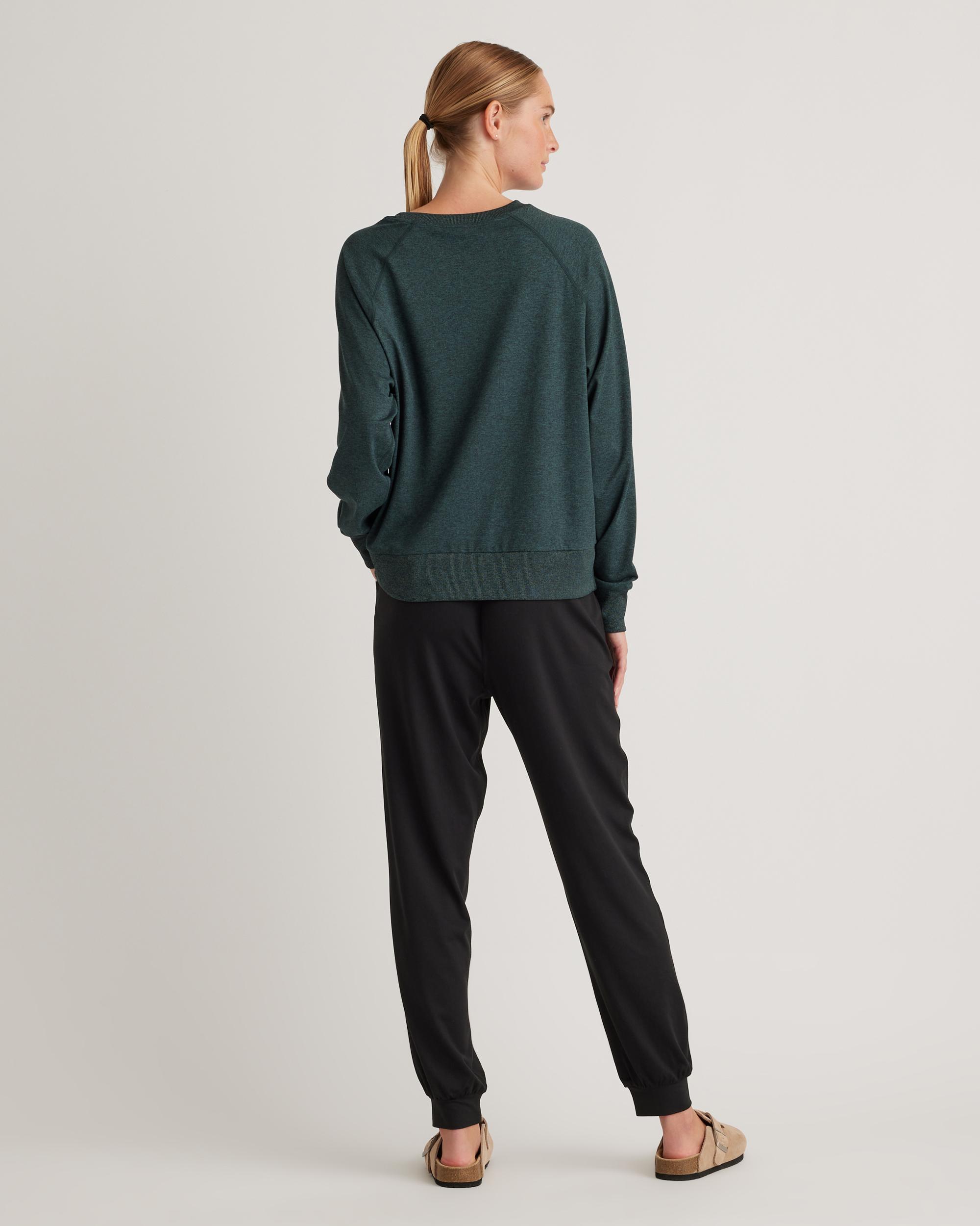 Quince | Women's Flowknit High-Rise Boyfriend Jogger Size XL, Recycled Polyester / Spandex Product Image