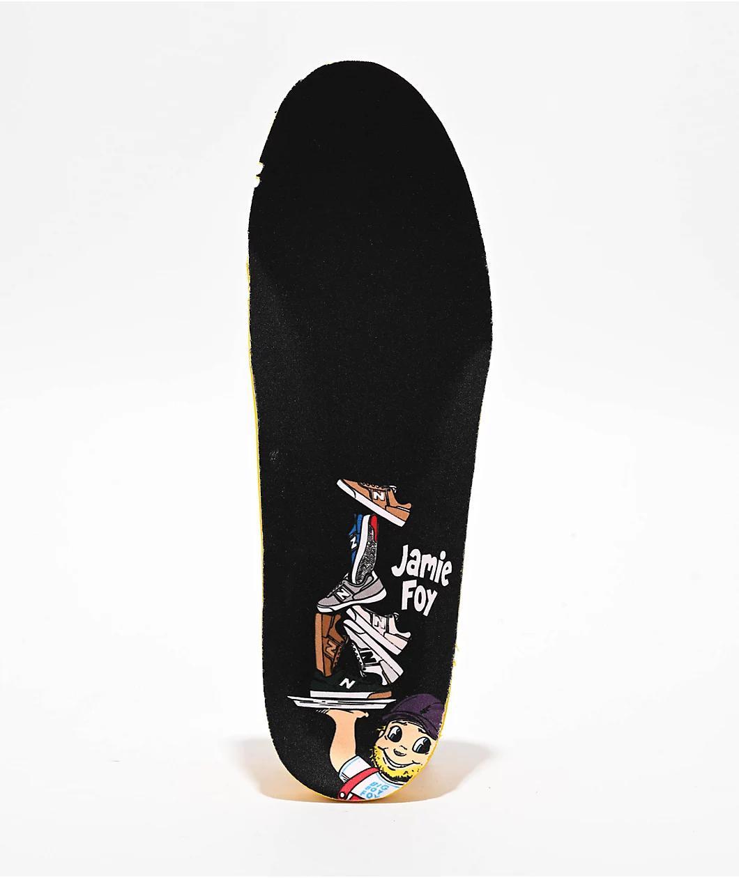 New Balance Numeric x Deathwish 306 Jamie Foy Deathwish Brown & Black Skate Shoes Product Image