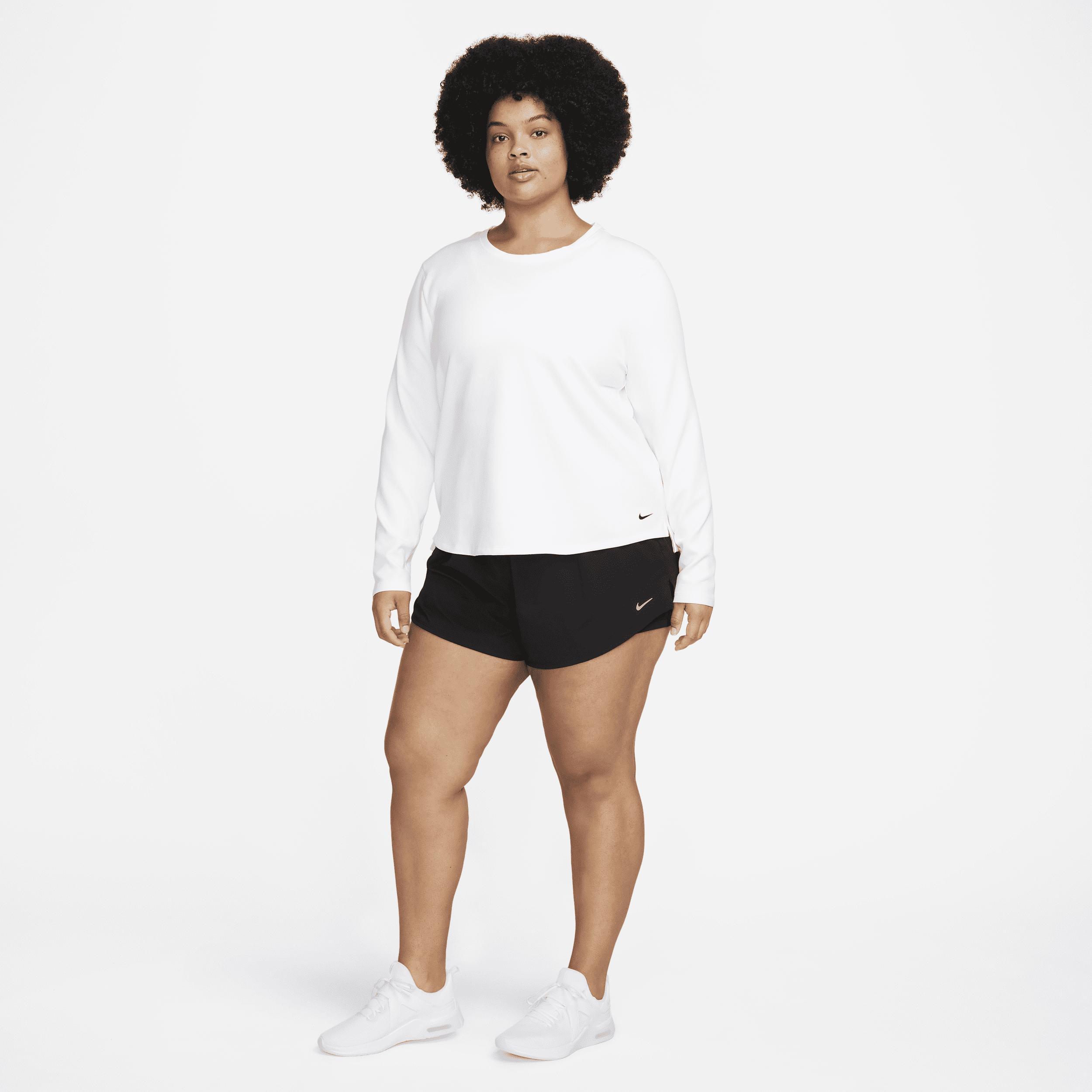 Nike Women's Dri-FIT One High-Waisted 3" 2-in-1 Shorts (Plus Size) Product Image
