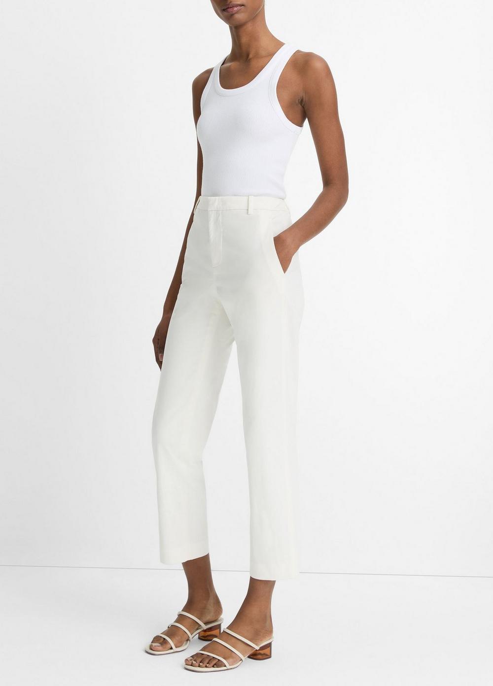 Womens Mid-Rise Chino Pants Product Image