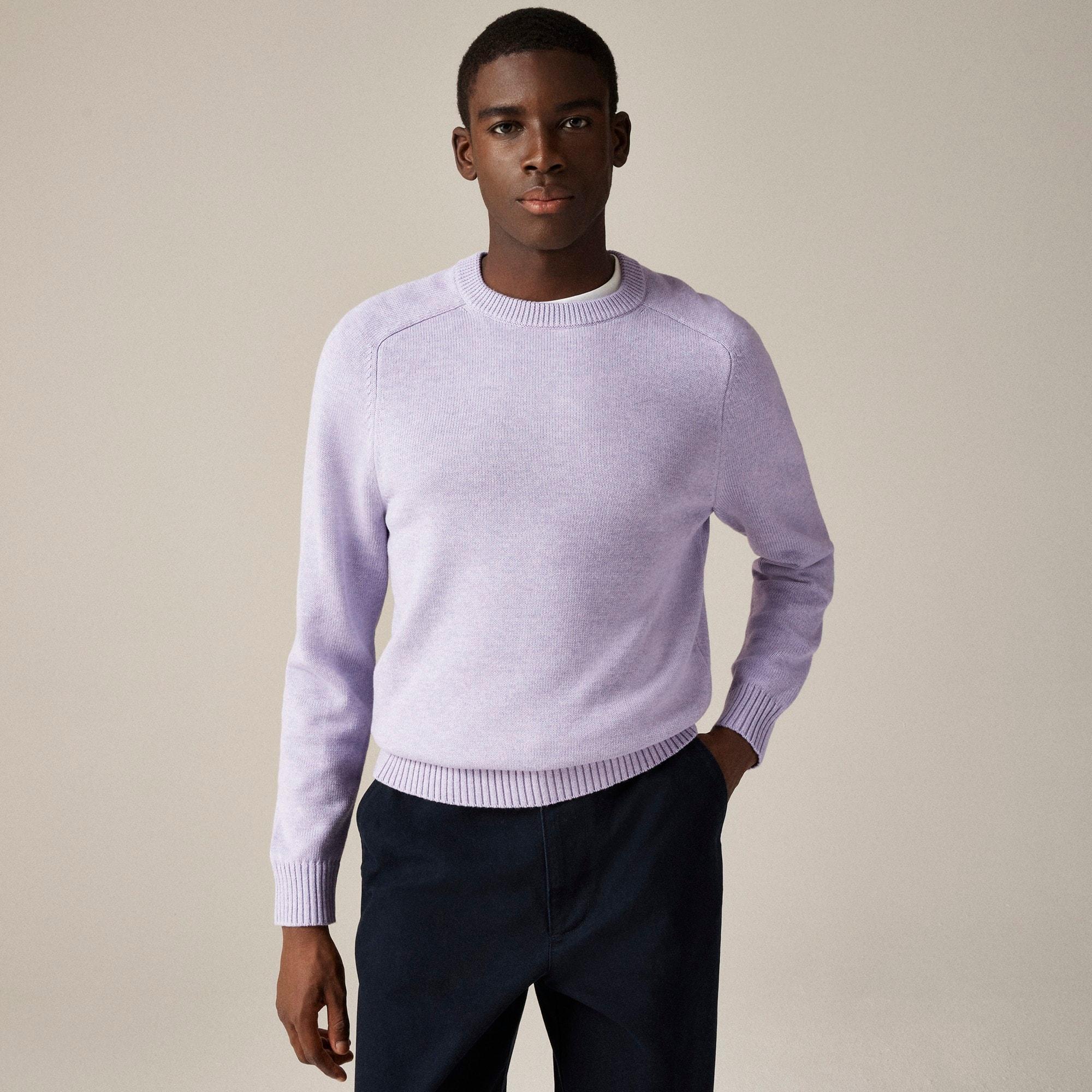 Heritage cotton crewneck sweater Product Image