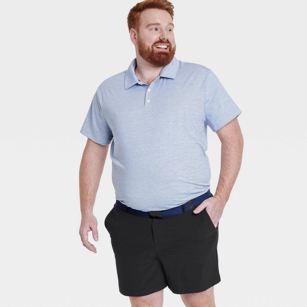 Mens Big Golf Shorts 7 - All In Motion Onyx Black 46 Product Image