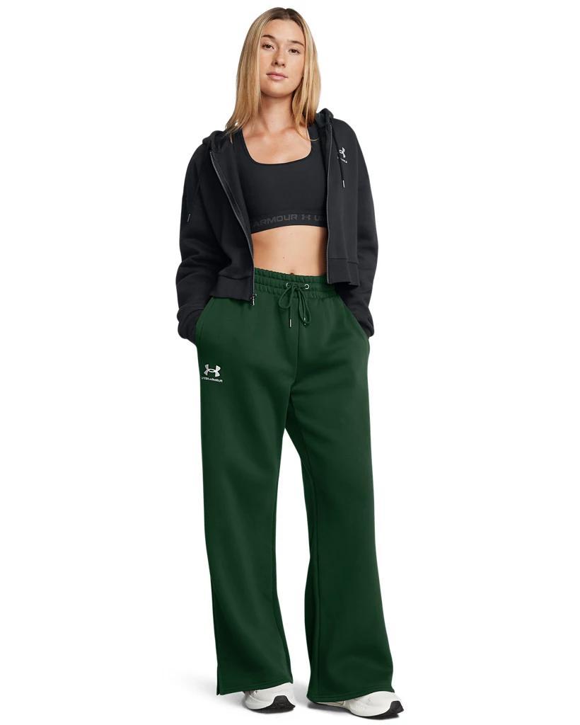 Women's UA Icon Fleece Wide Leg Pants Product Image