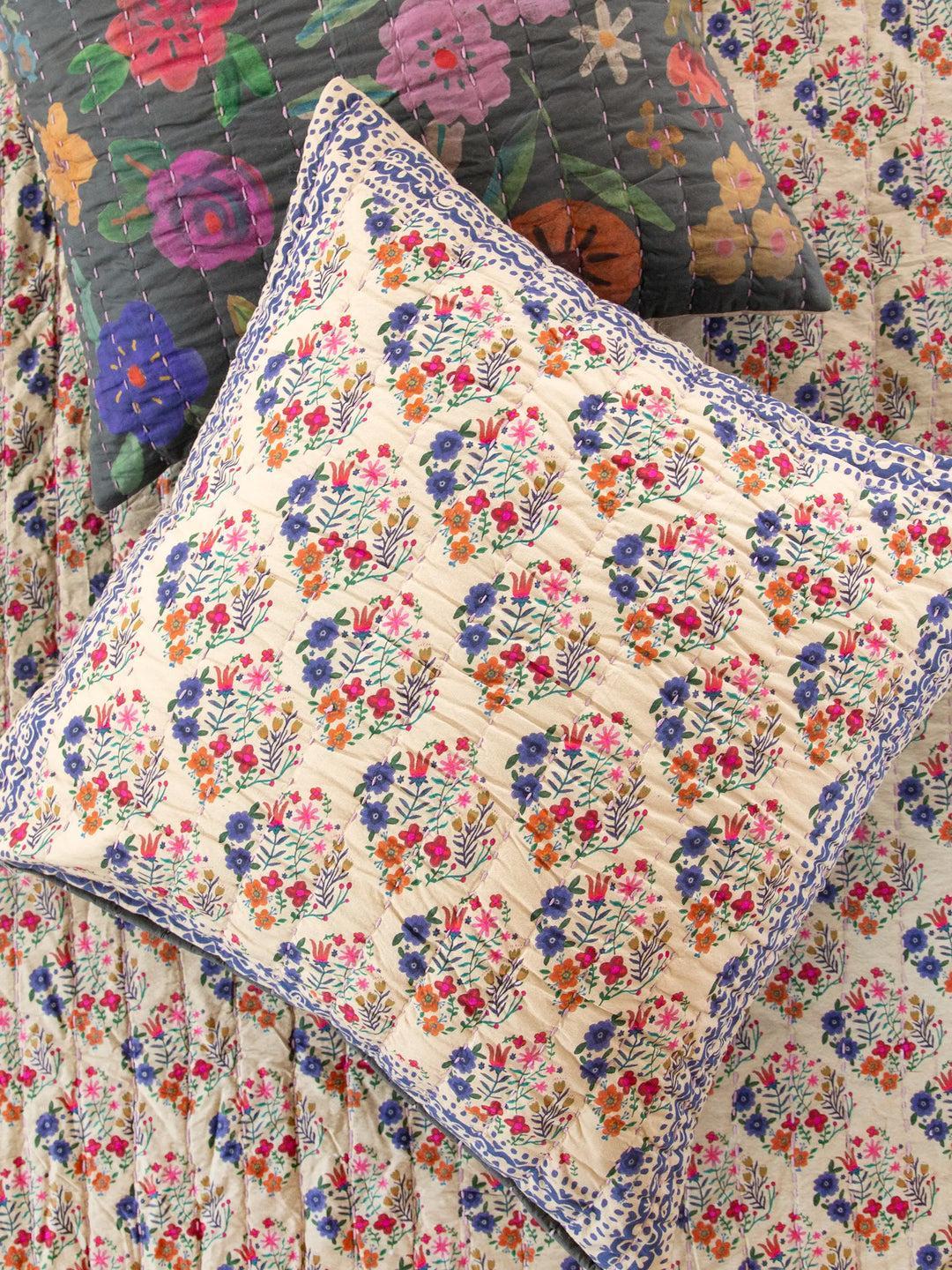 Bungalow Reversible Cotton Euro Sham Product Image