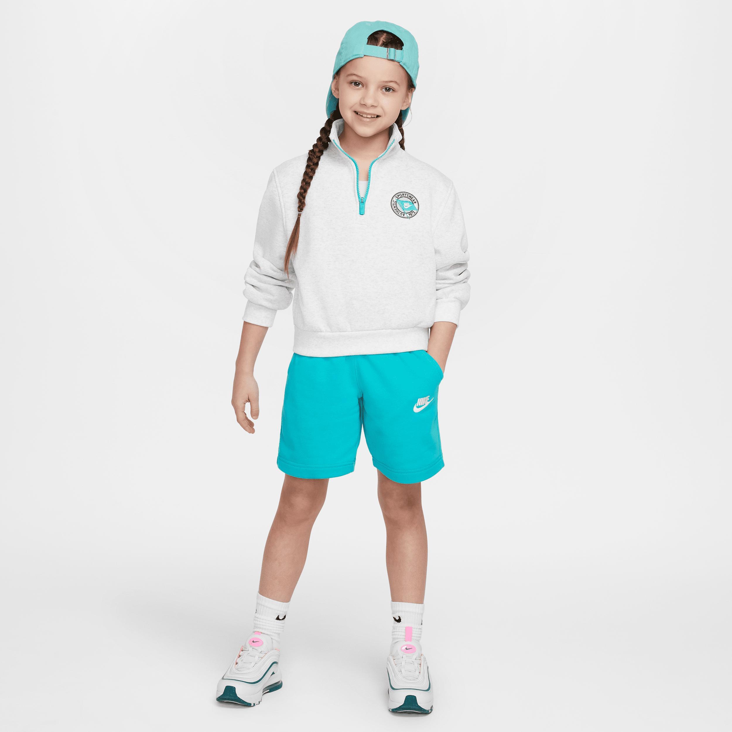Unisex Nike Sportswear Club Fleece Girl's Long-Sleeve 1/2-Zip Top Product Image