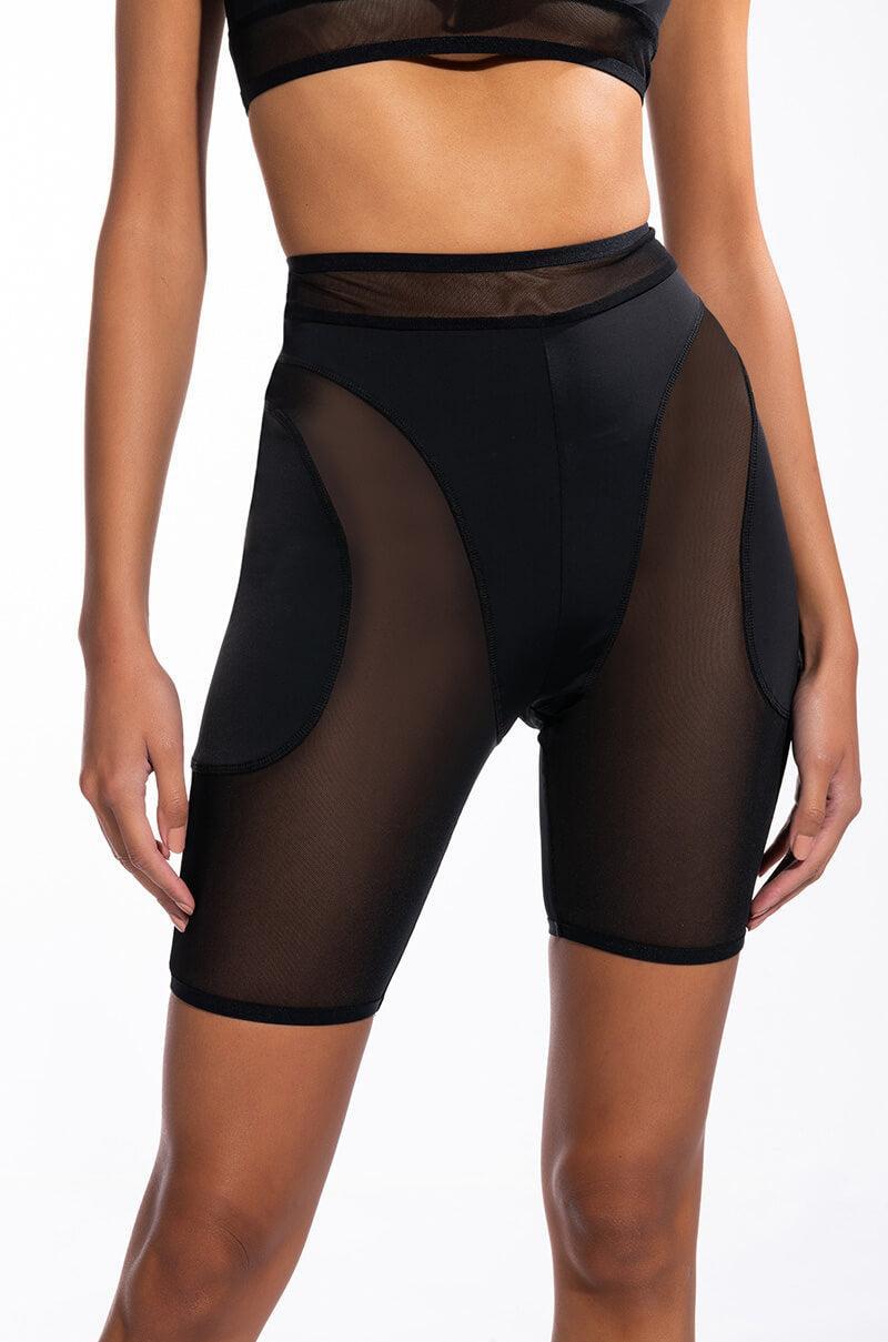 LET YOU WONDER MESH BIKER SHORT Product Image