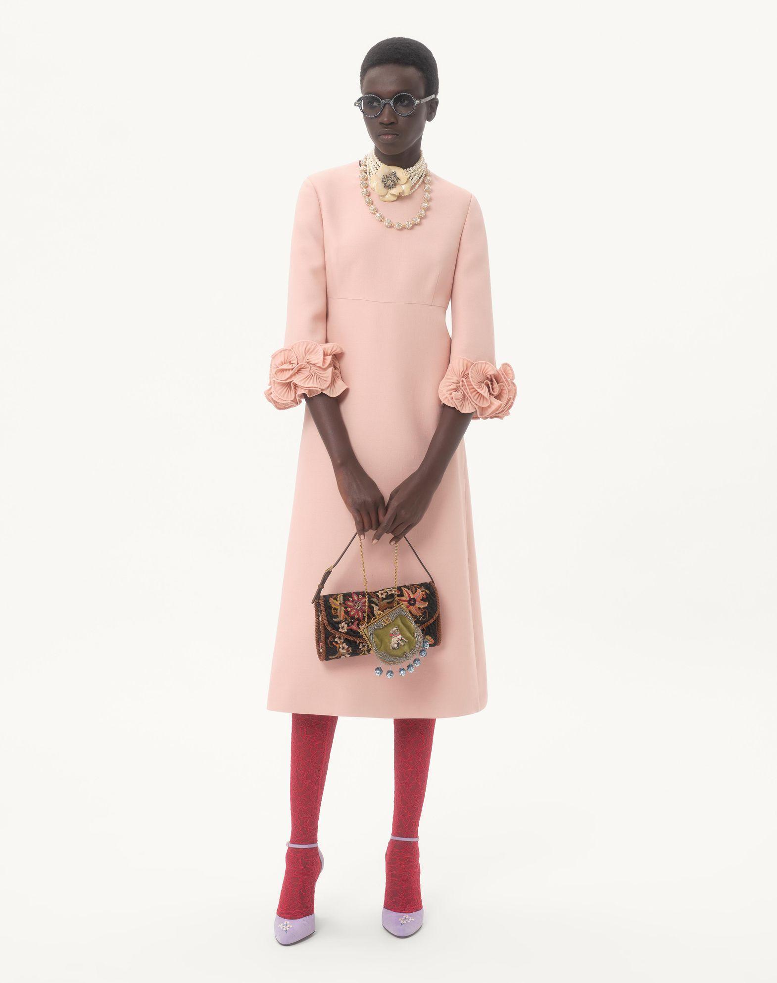 Crepe Couture Midi Dress Product Image