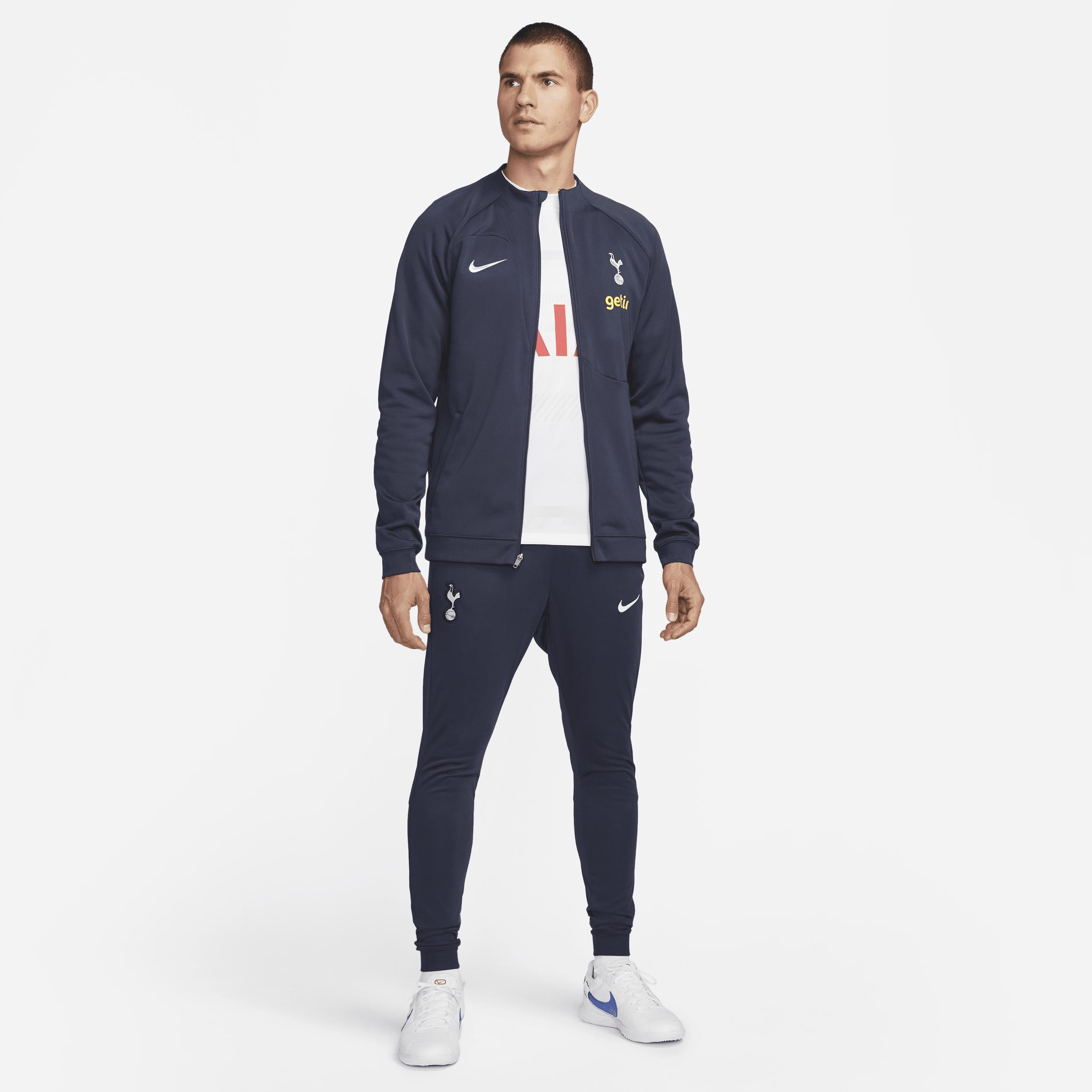 Men's Nike  Navy Tottenham Hotspur Academy Pro Anthem Raglan Performance Full-Zip Jacket, Size: Medium, Tot Blue Product Image