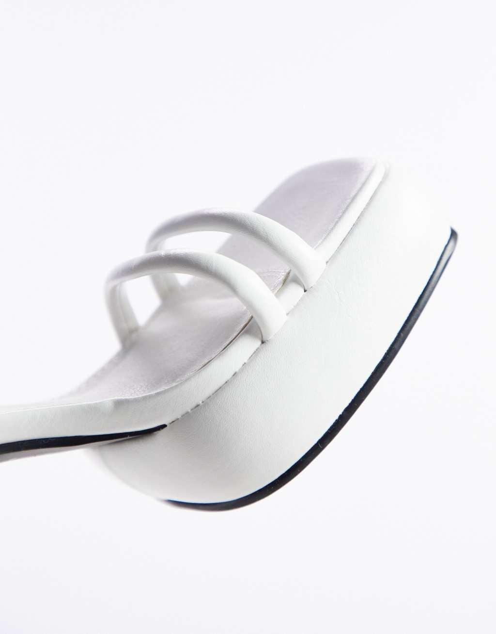Topshop Wide fit Sami high heeled mule Product Image
