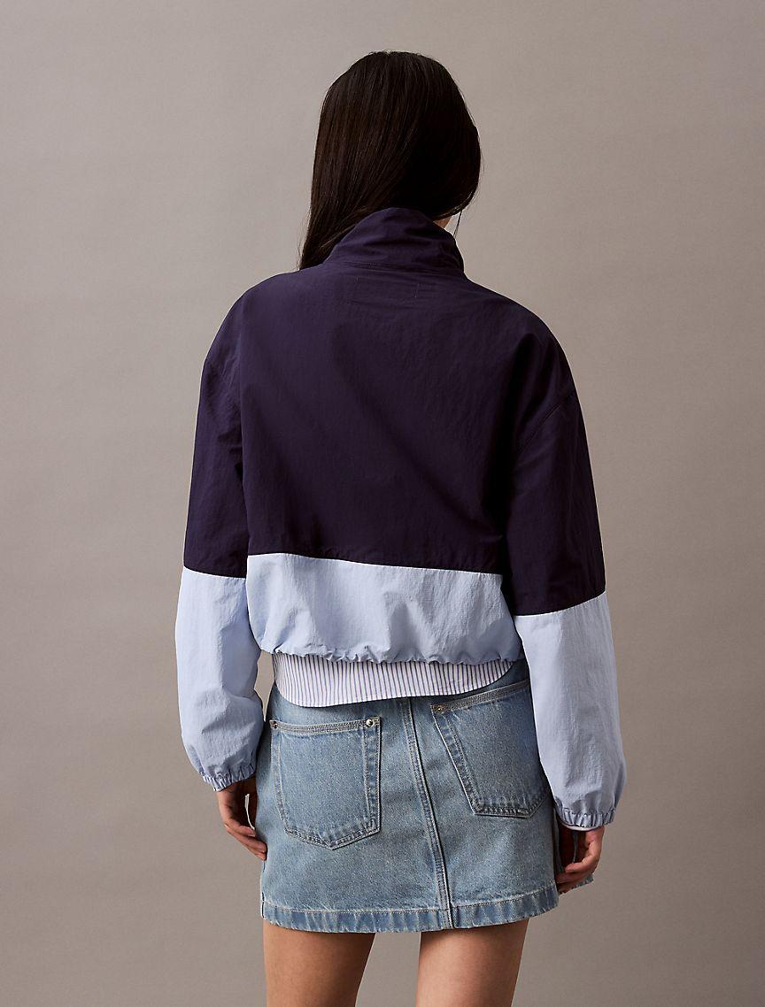Colorblock Nylon Zip Jacket Product Image
