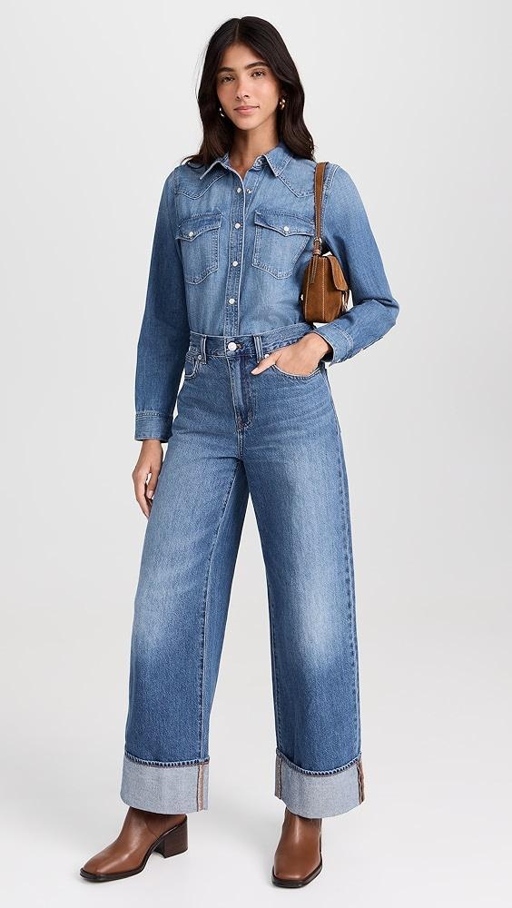 Madewell Perfect Western Shirt | Shopbop Product Image