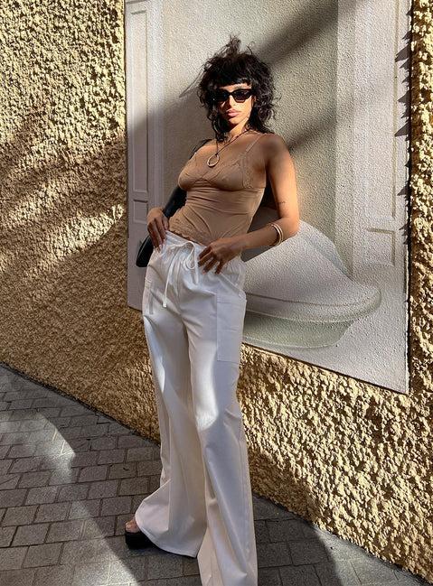 Brunie Pants White Product Image