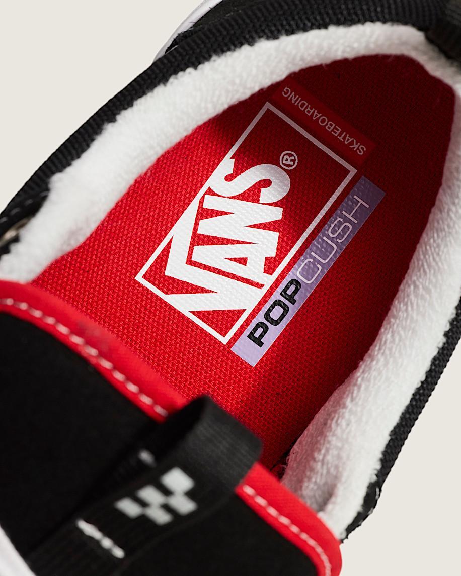Skate Old Skool 36+ Shoe in Black / White / Red| Vans US Product Image