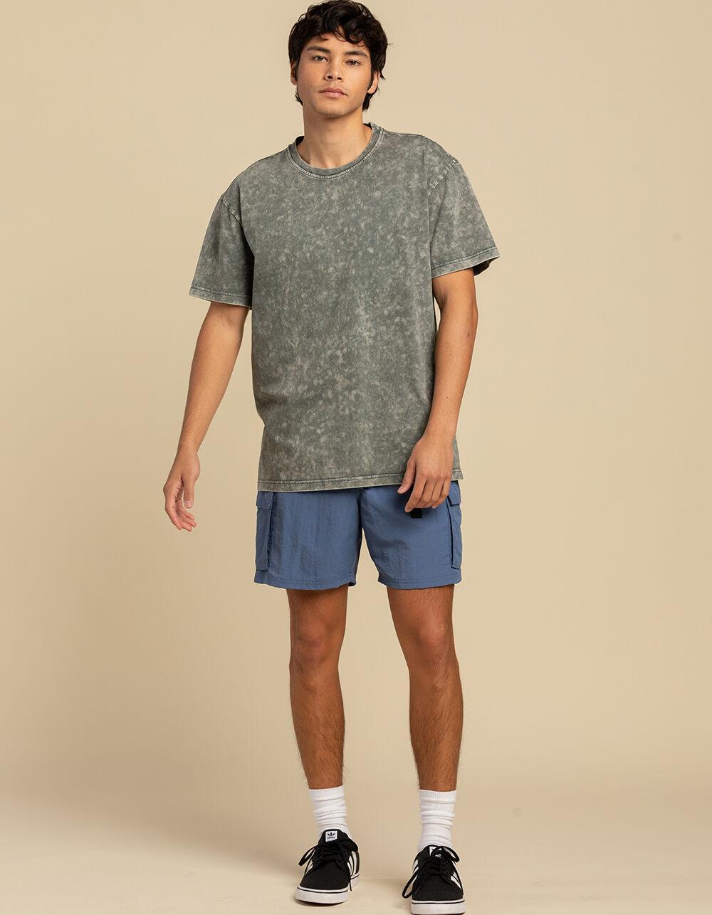 RSQ Mens Nylon Utility Shorts - BLUE Product Image