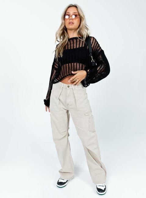 The Kennedy Sweater Black Product Image