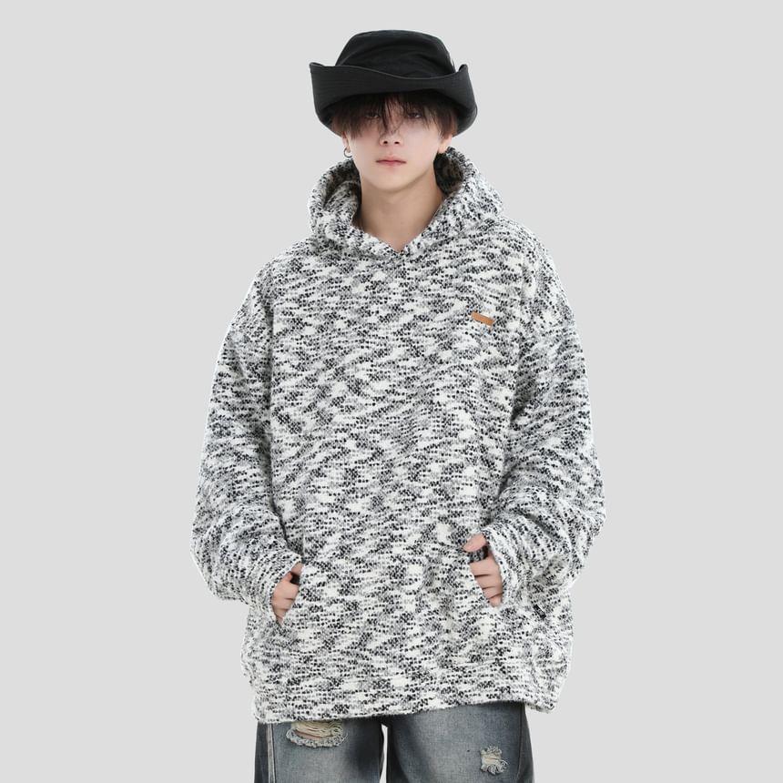 Fleece Plain Hoodie Product Image