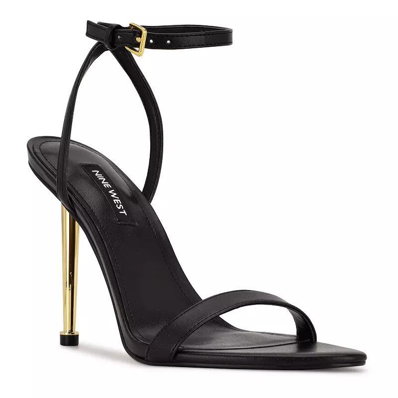 Nine West Reina Women's High Heel Dress Sandals, Size: 9, Neon Yellow Patent Product Image
