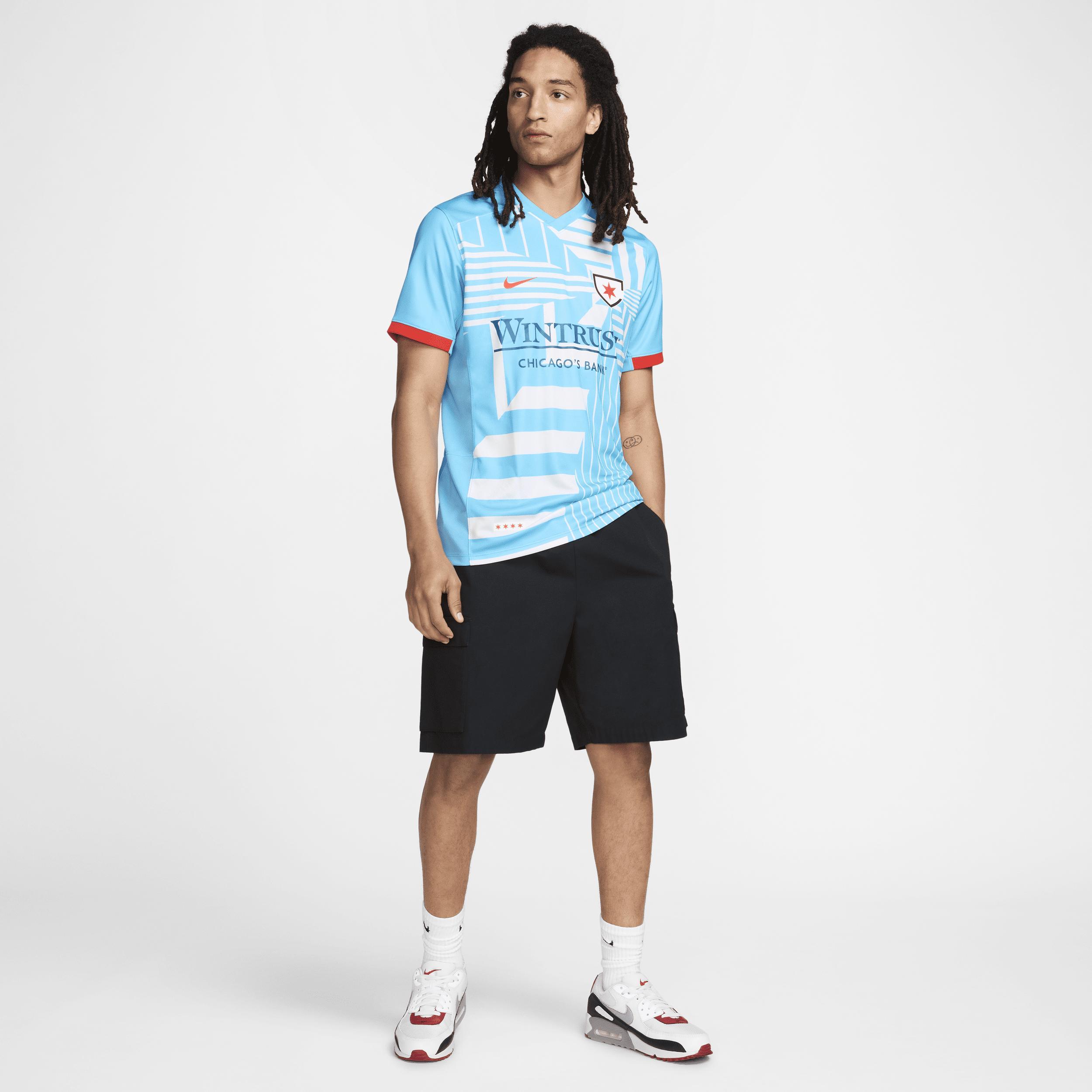 Chicago Red Stars 2024 Stadium Primary Nike Mens Dri-FIT NWSL Replica Jersey Product Image