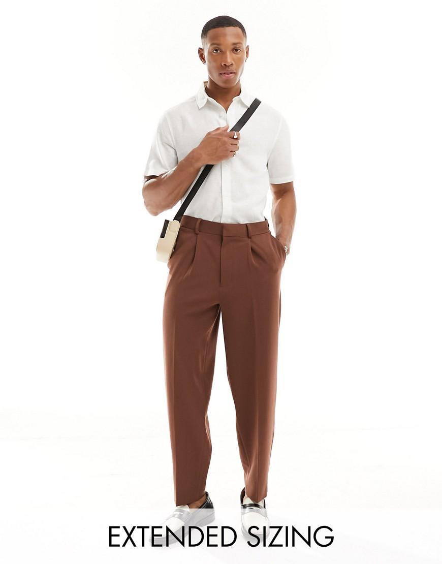 ASOS DESIGN smart linen short sleeve shirt Product Image
