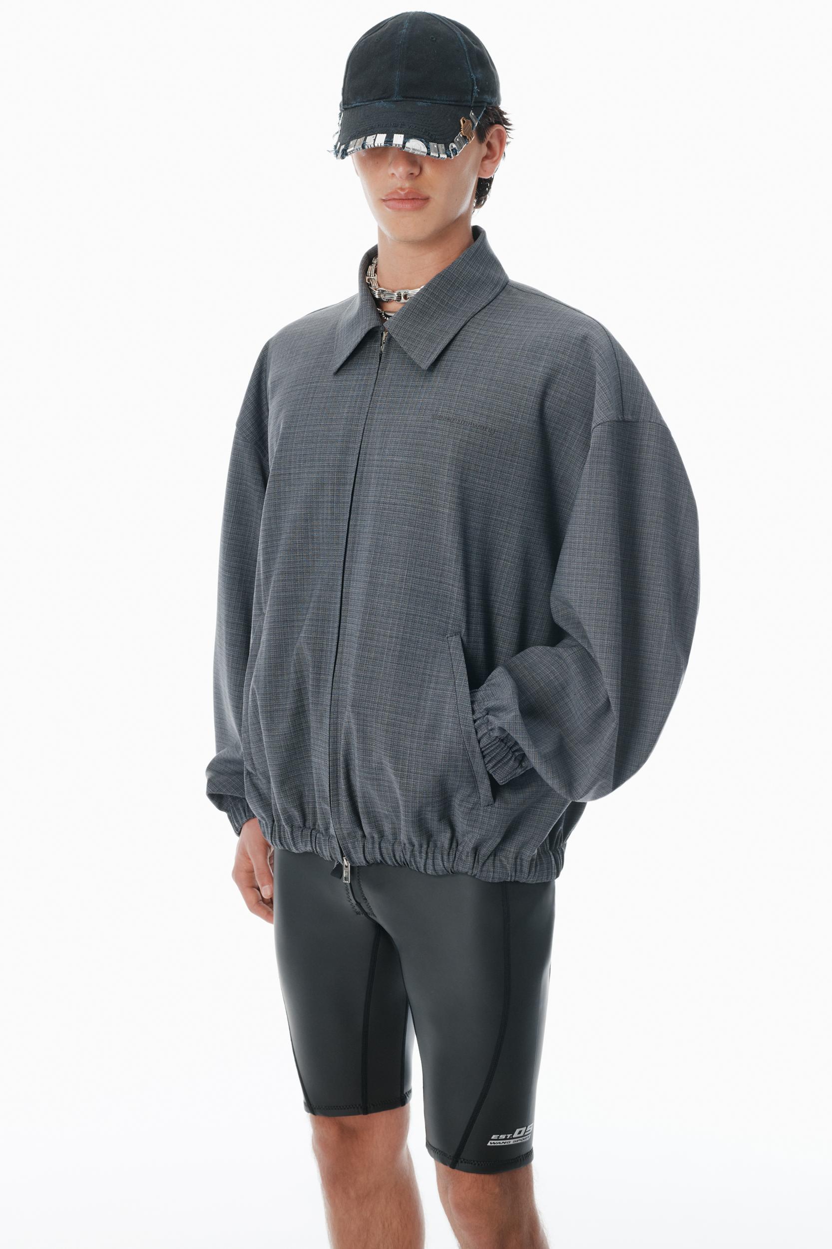 Dark Grey Logo Track Jacket Product Image