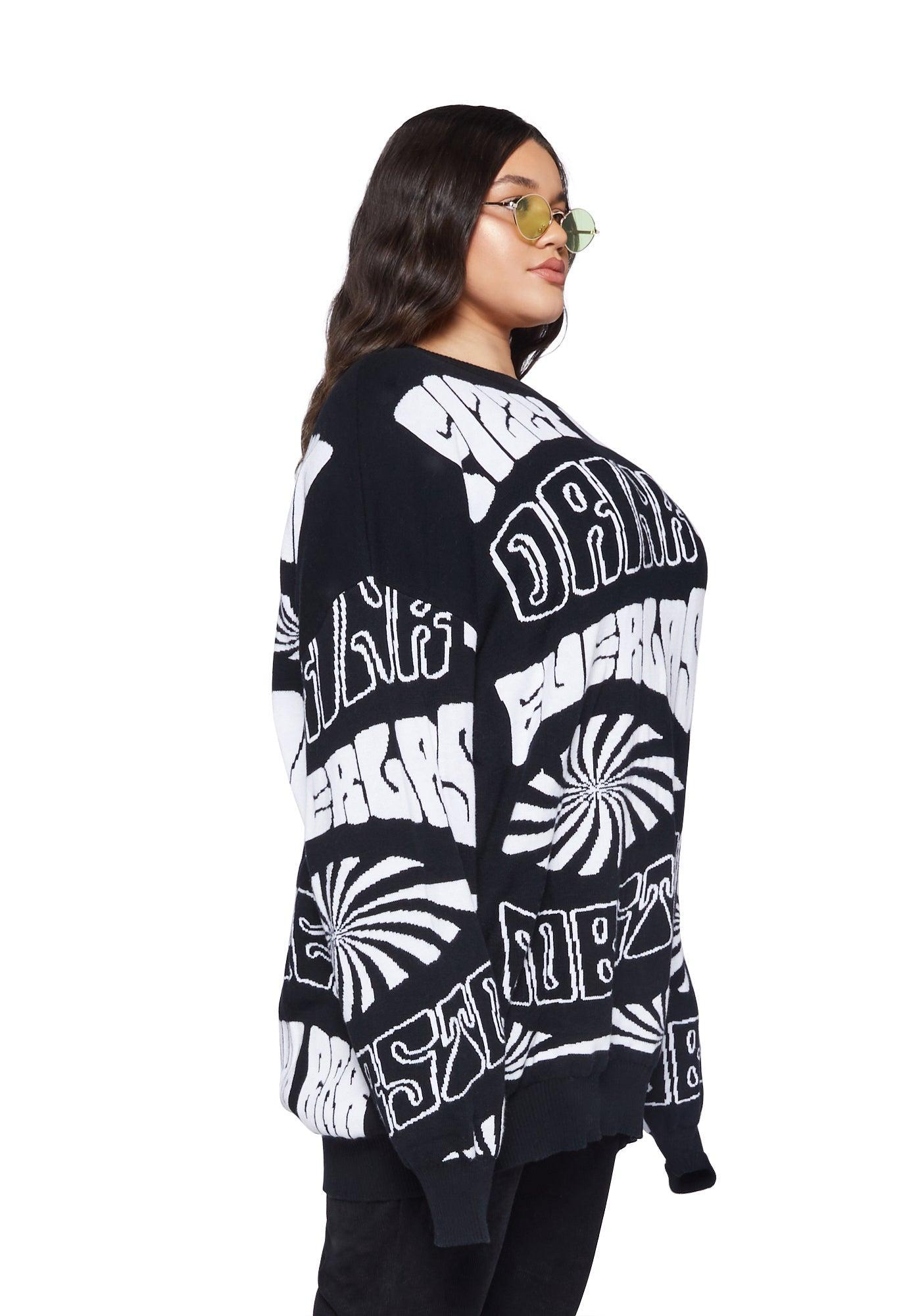 Plus Candy Inventions Intarsia Sweater Product Image