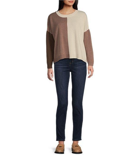 Blu Pepper Color Block Sweater Product Image